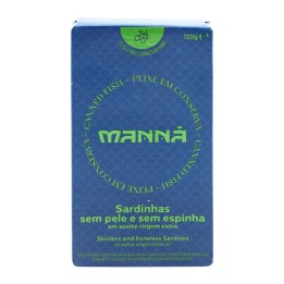 Manná Sardinha Sem Pele e Sem Espinha em Azeite Extra Virgem