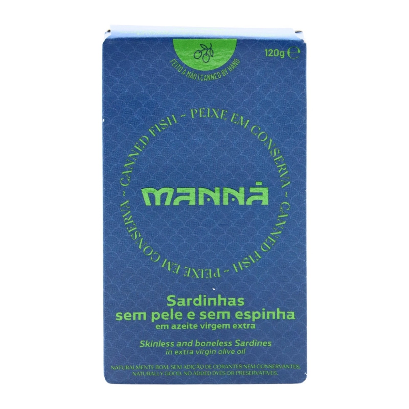 Manná Boneless and Skinless Sardines in Extra Virgin Olive Oil