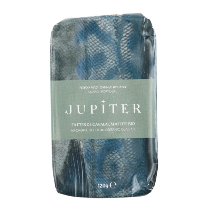 Jupiter Mackerel Fillets in Organic Olive Oil