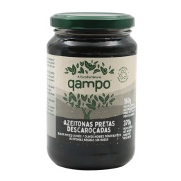 Qampo Pitted Black Olives 160 g