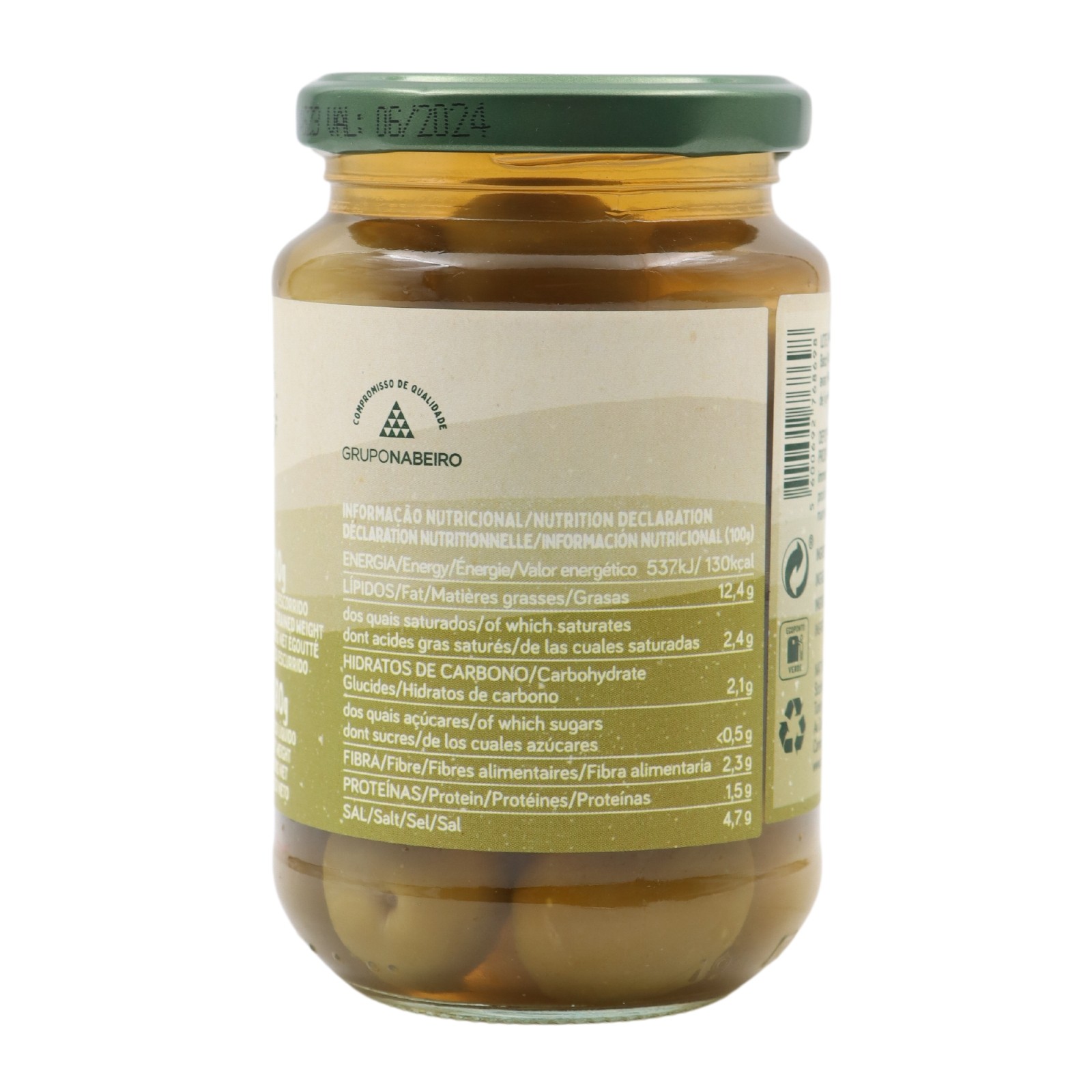 Qampo Gordal Olives 210 g