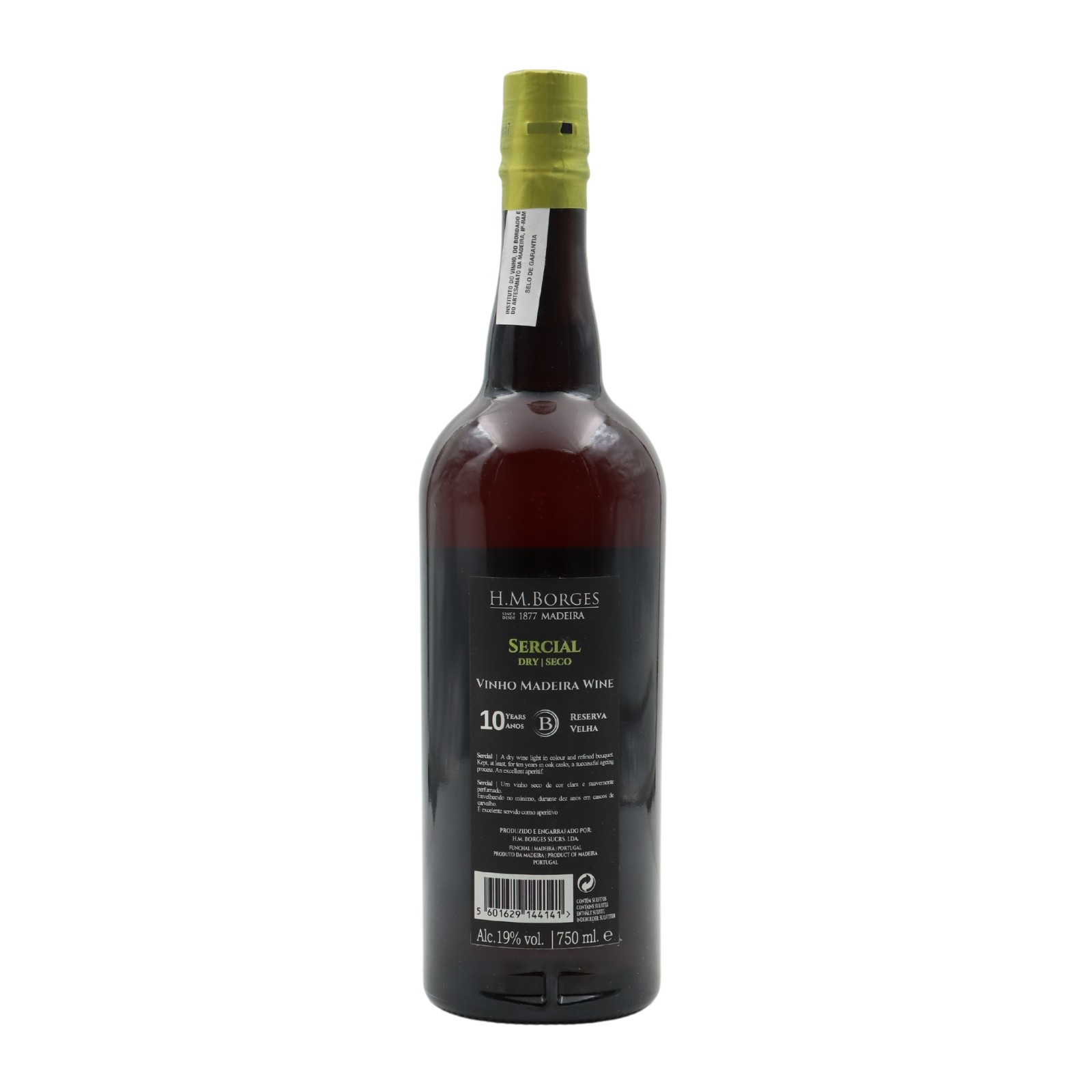 H M Borges Sercial 10 years Madeira