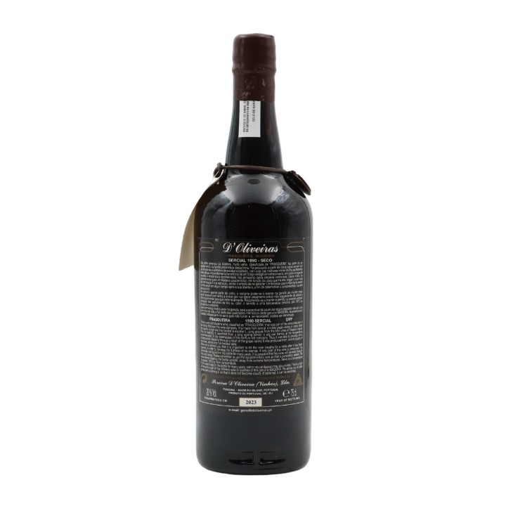 D´Oliveiras Sercial Dry Madeira 1990