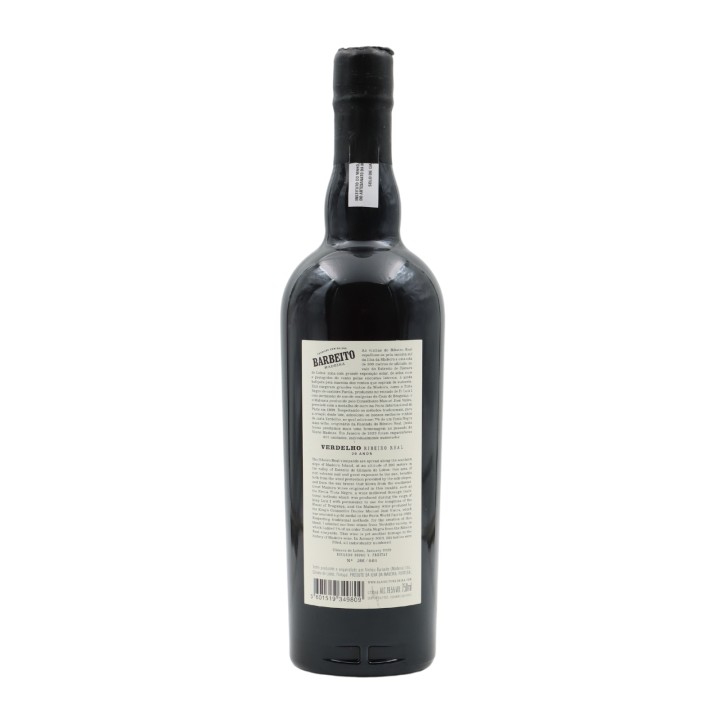 Barbeito Verdelho Ribeiro Real 20 años Madeira