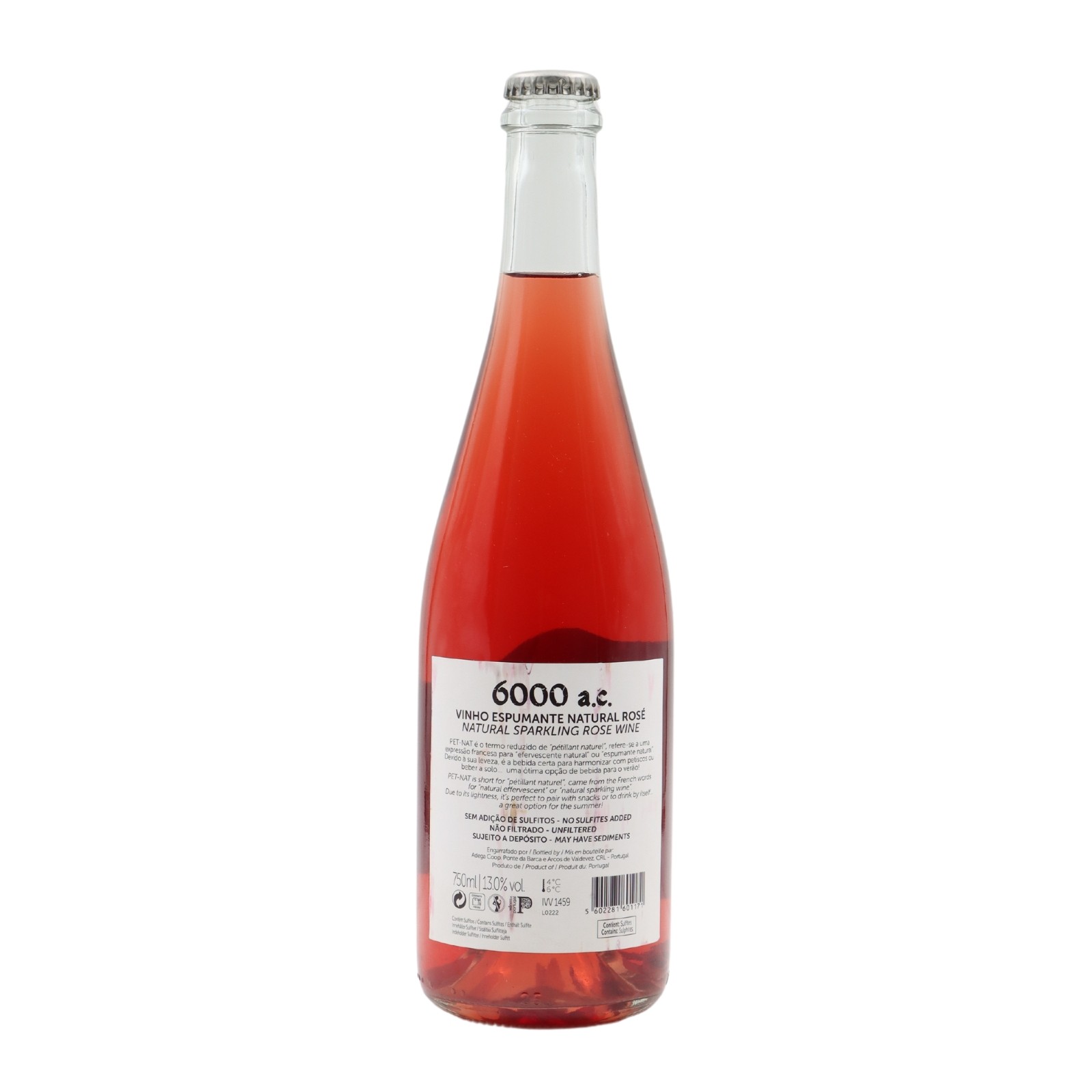 Ponte da Barca 6000AC Pet Nat Rosé