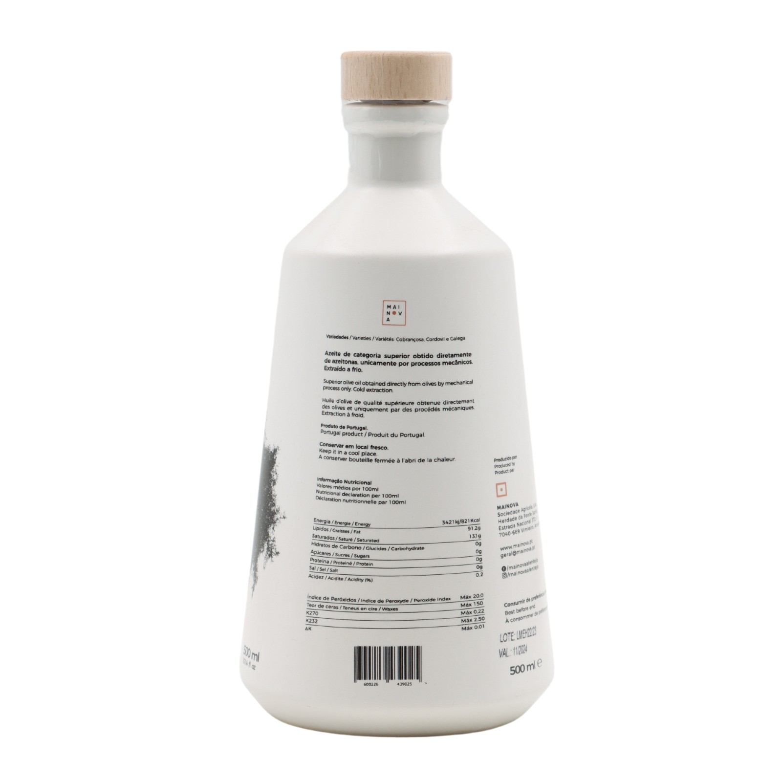 Mainova Early Harvest Extra Virgin Olive Oil