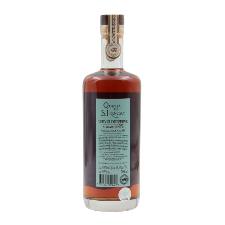 Quinta de São Francisco 12 anos Aguardente Bagaceira Velha