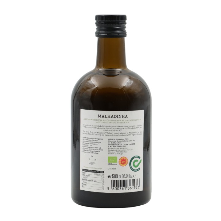 Malhadinha Biologico Olio Extravergine d'Oliva