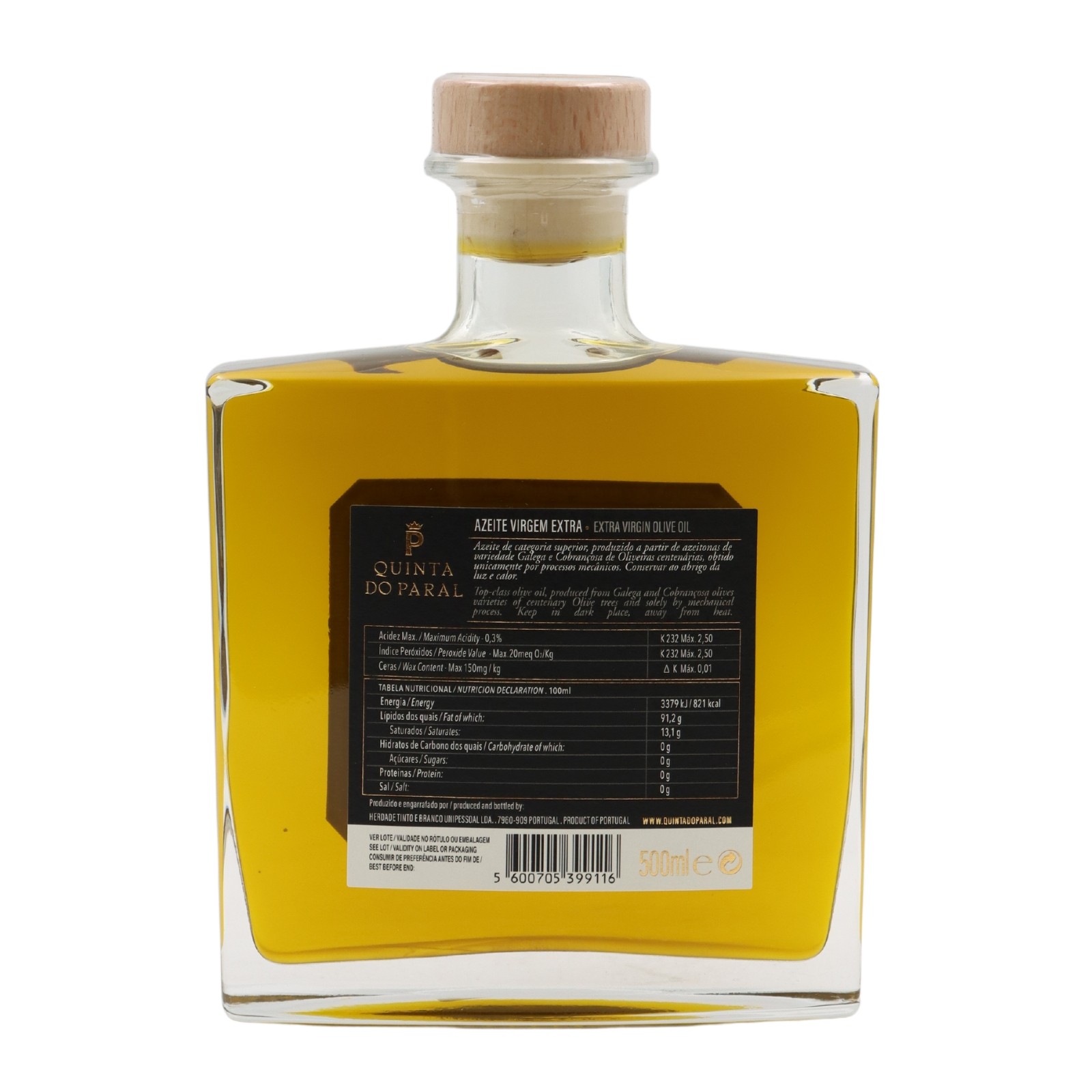 Quinta do Paral Premium Huile d'Olive Extra Vierge