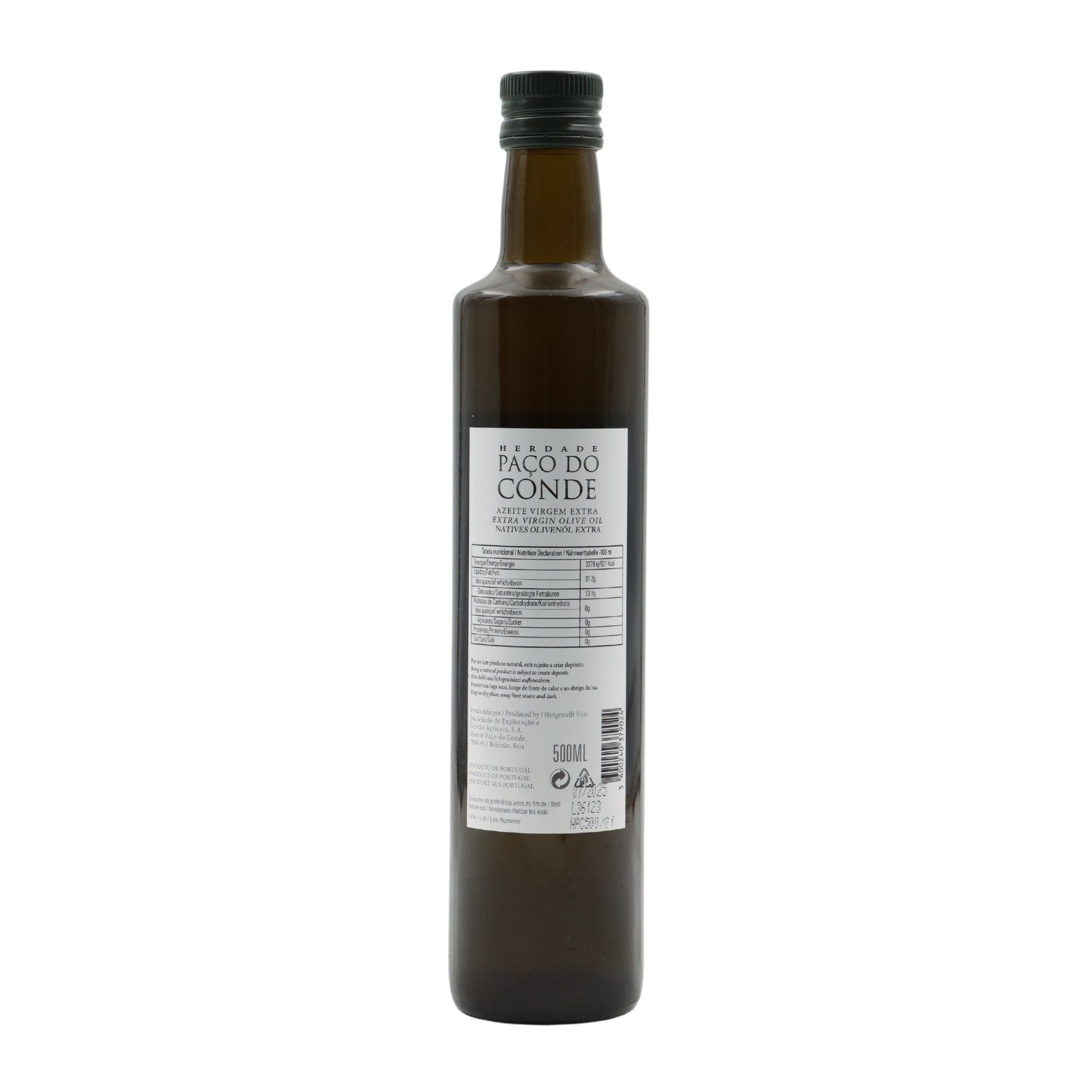 Herdade do Paço do Conde Extra Virgin Olive Oil