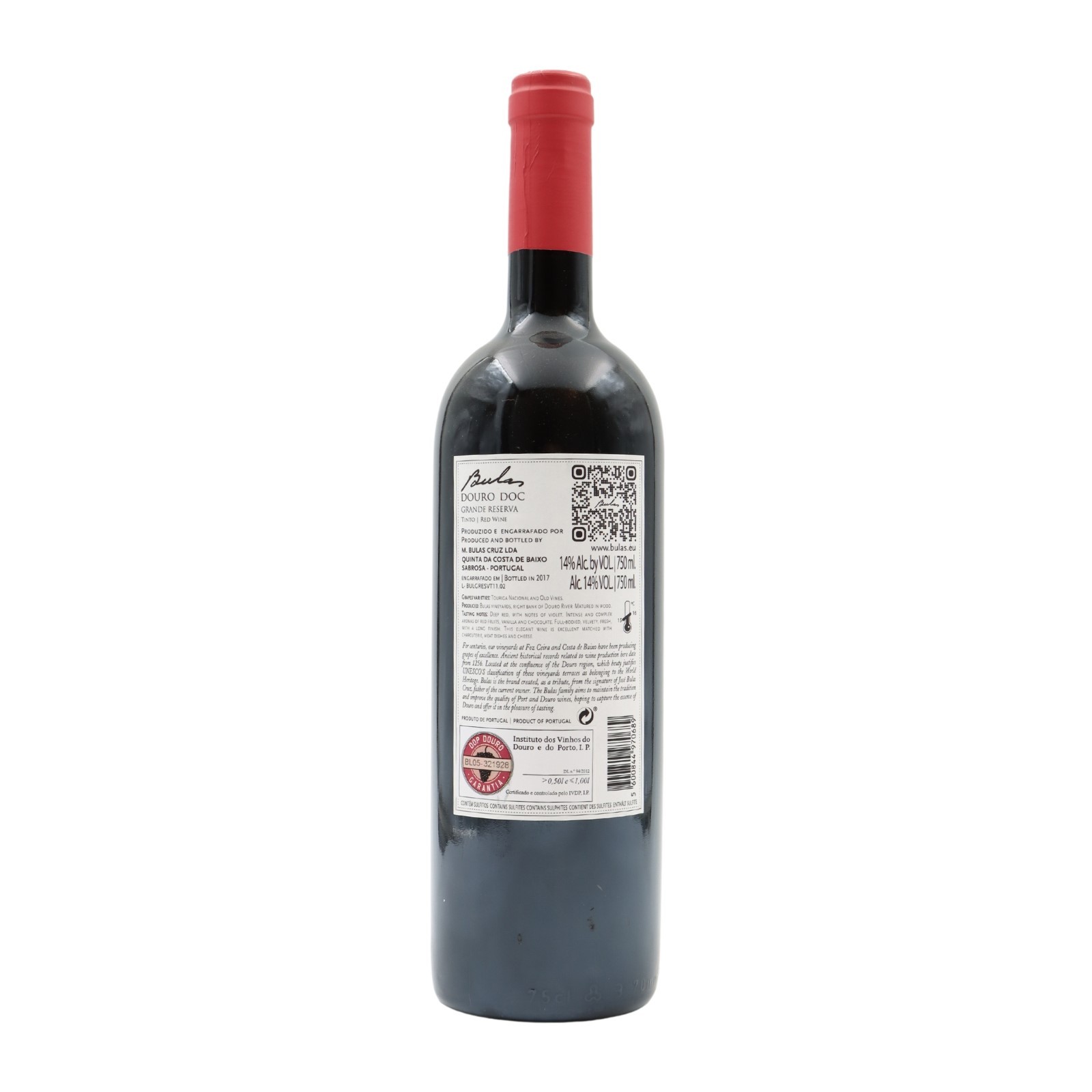 Bulas Grande Réserve Rouge 2019