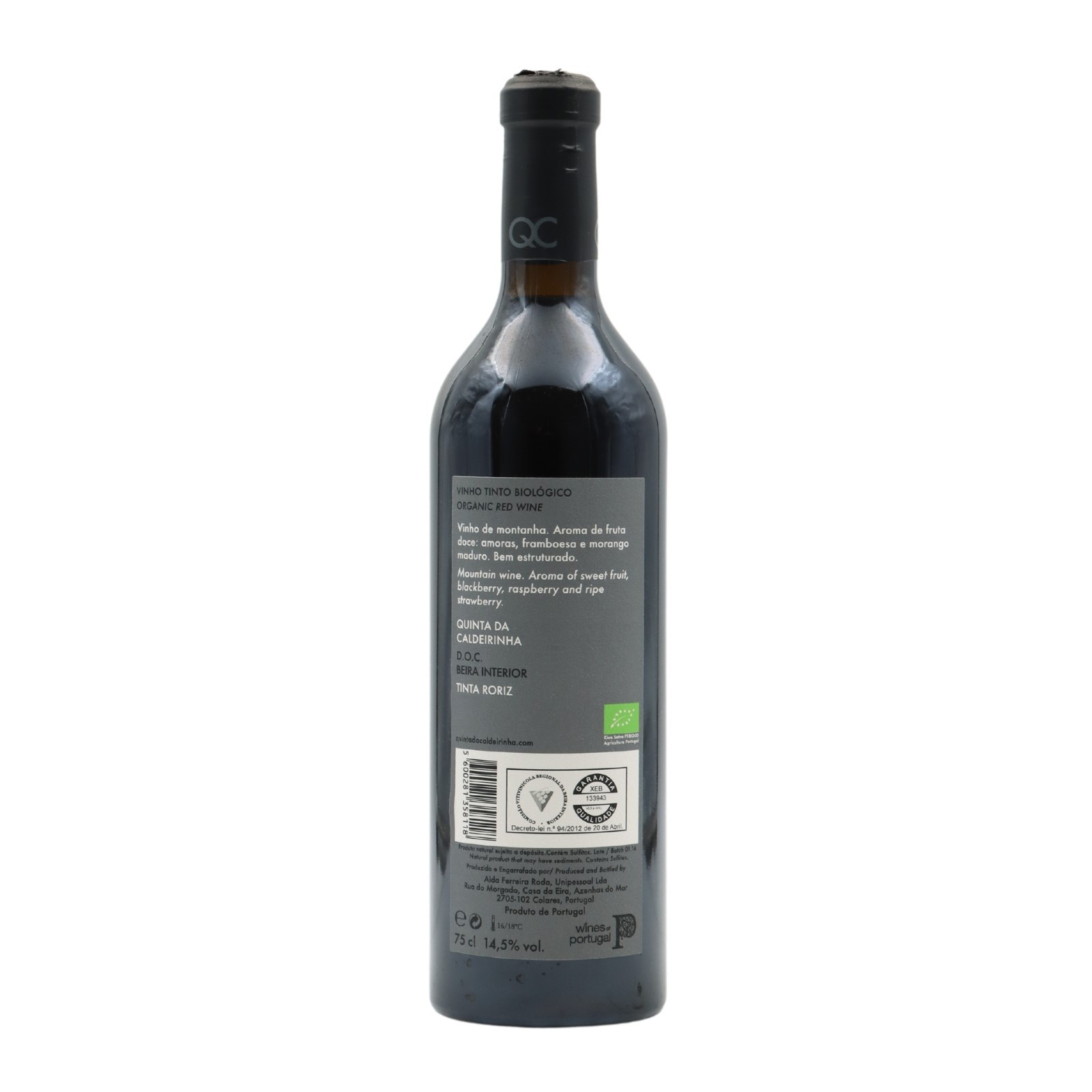 Quinta da Caldeirinha QC Tinta Roriz Bio Rouge 2019