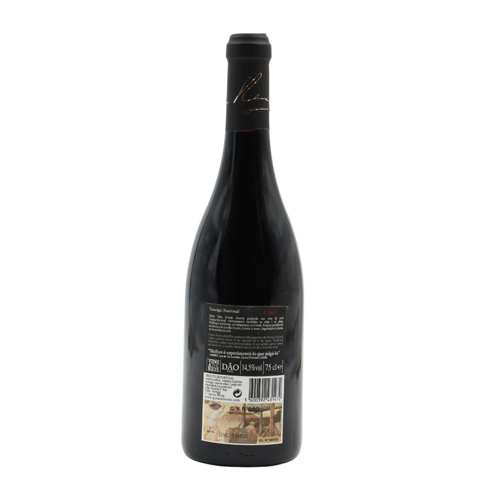 Vinha de Reis Touriga Nacional Grande Réserve Rouge 2020