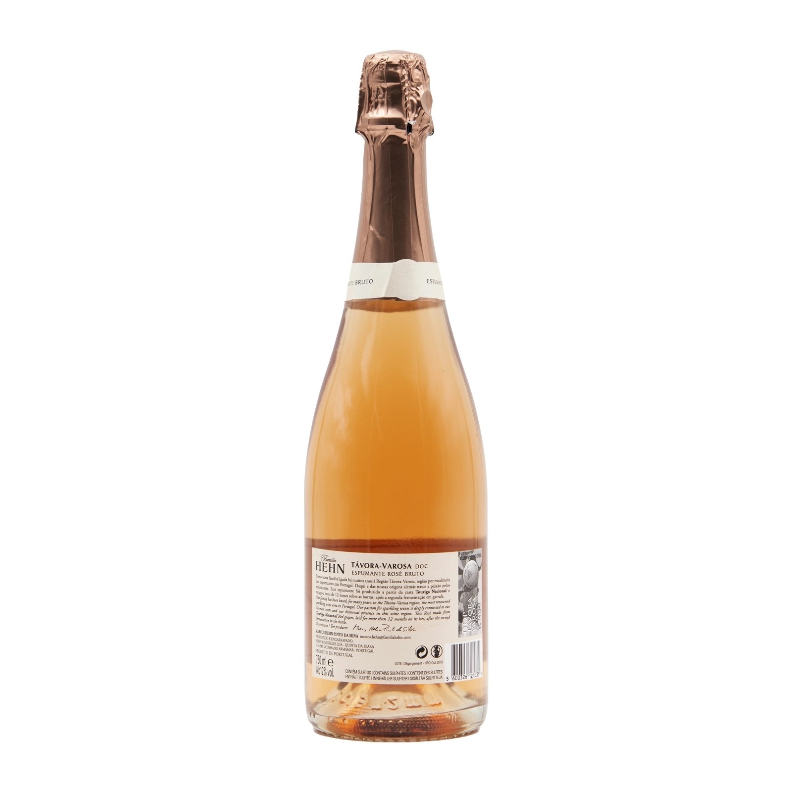 Familia Hehn Brut Rosé Sparkling 2020