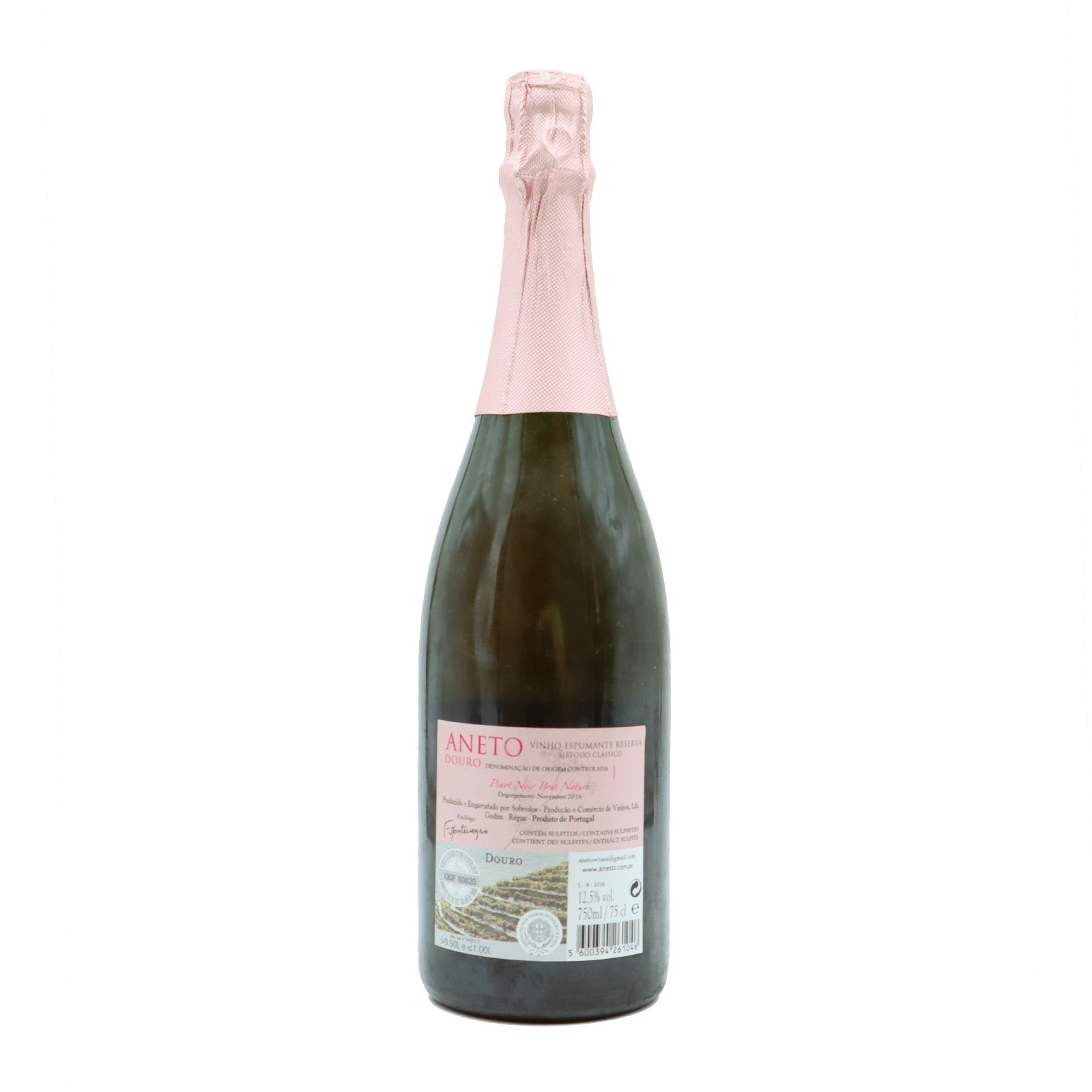 Aneto Pinot Noir Réserve Brut Nature Pétillant 2018