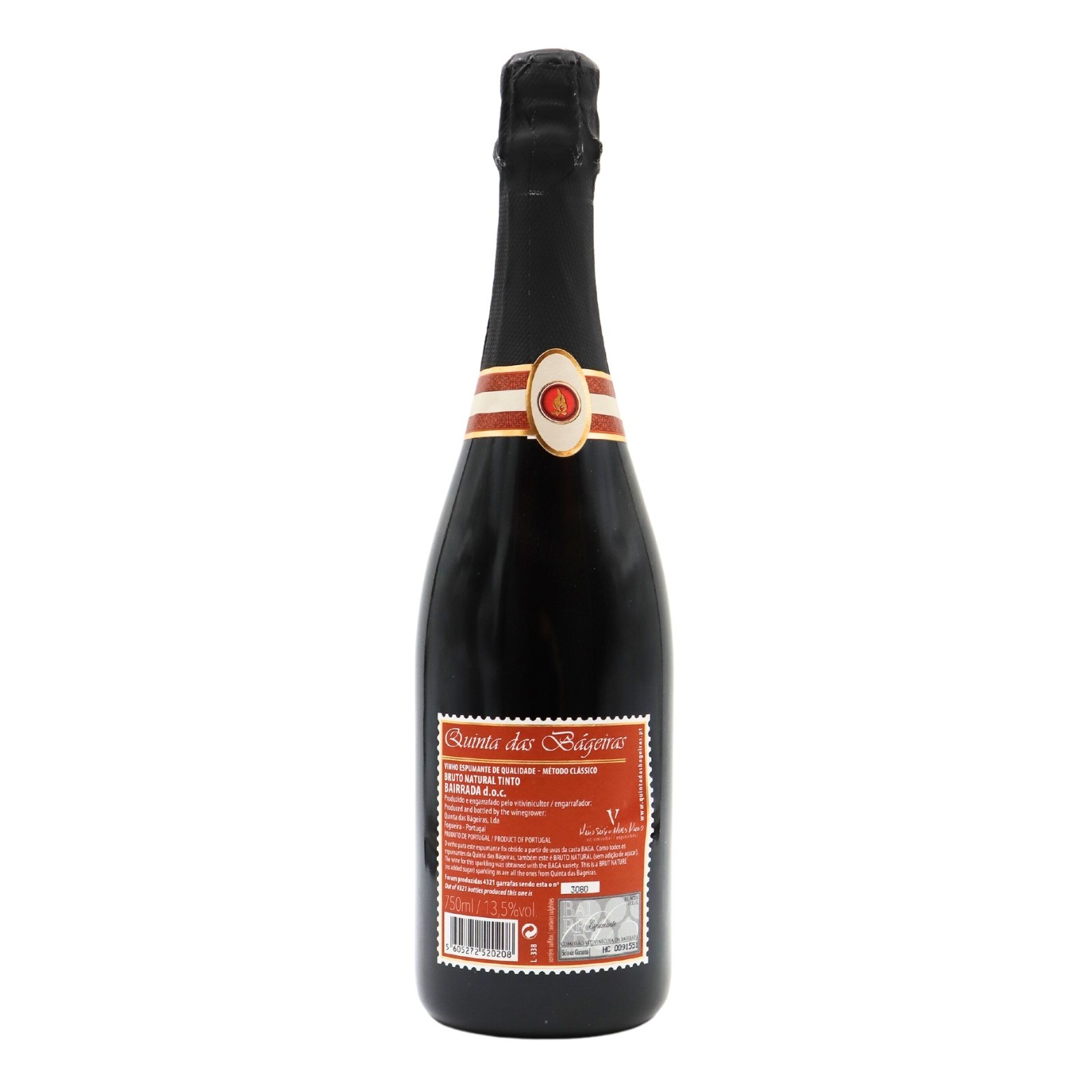 Quinta das Bágeiras Red Brut Sparkling 2021