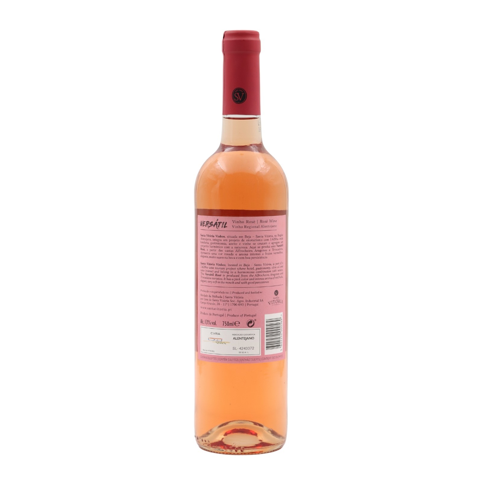 Casa de Santa Vitória Versátil Rosato 2022