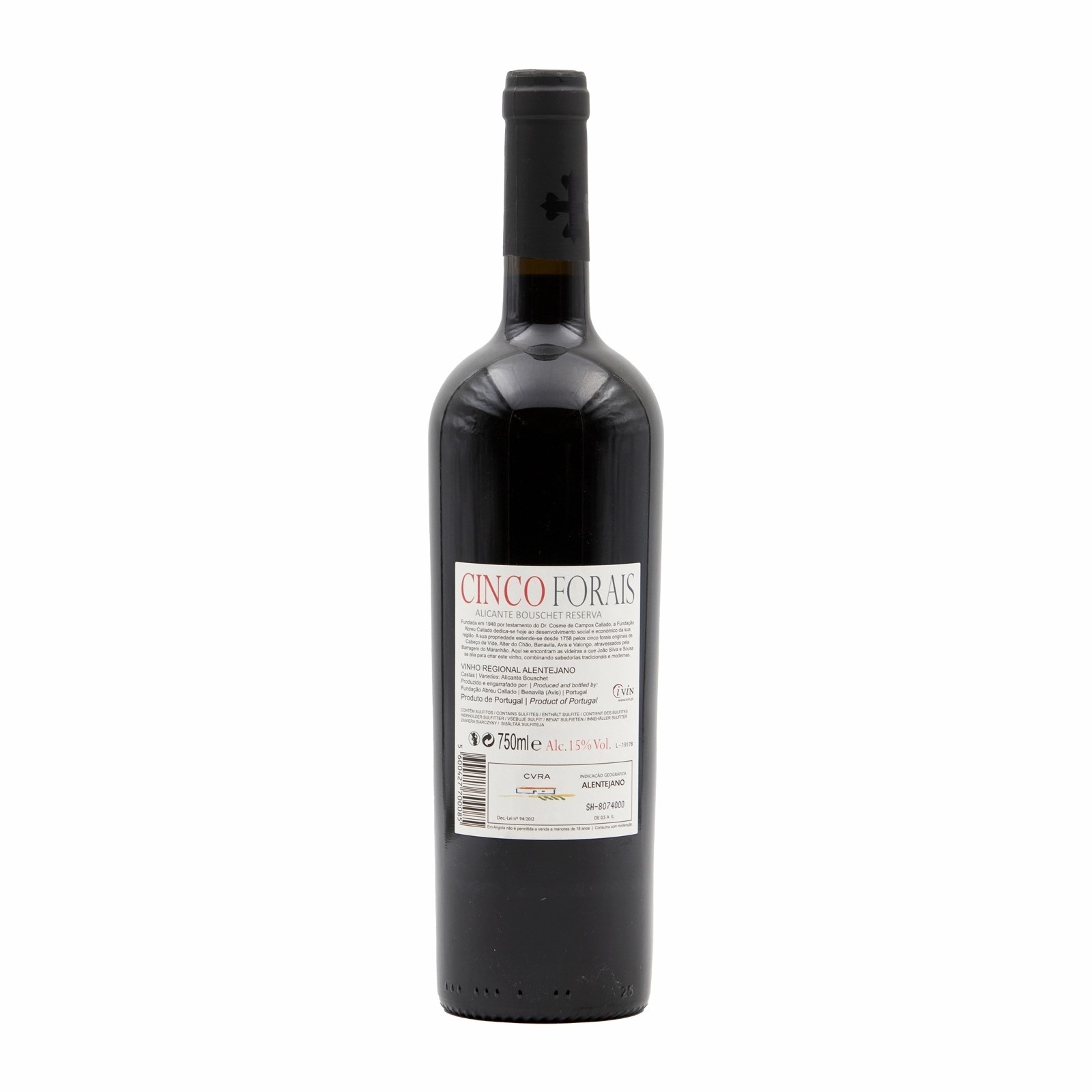 Cinco Forais Alicante Bouschet Red 2021