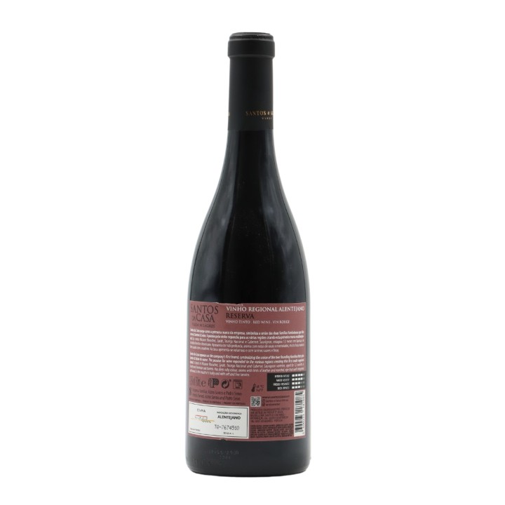 Santos da Casa Alentejo Reserve Rot 2019