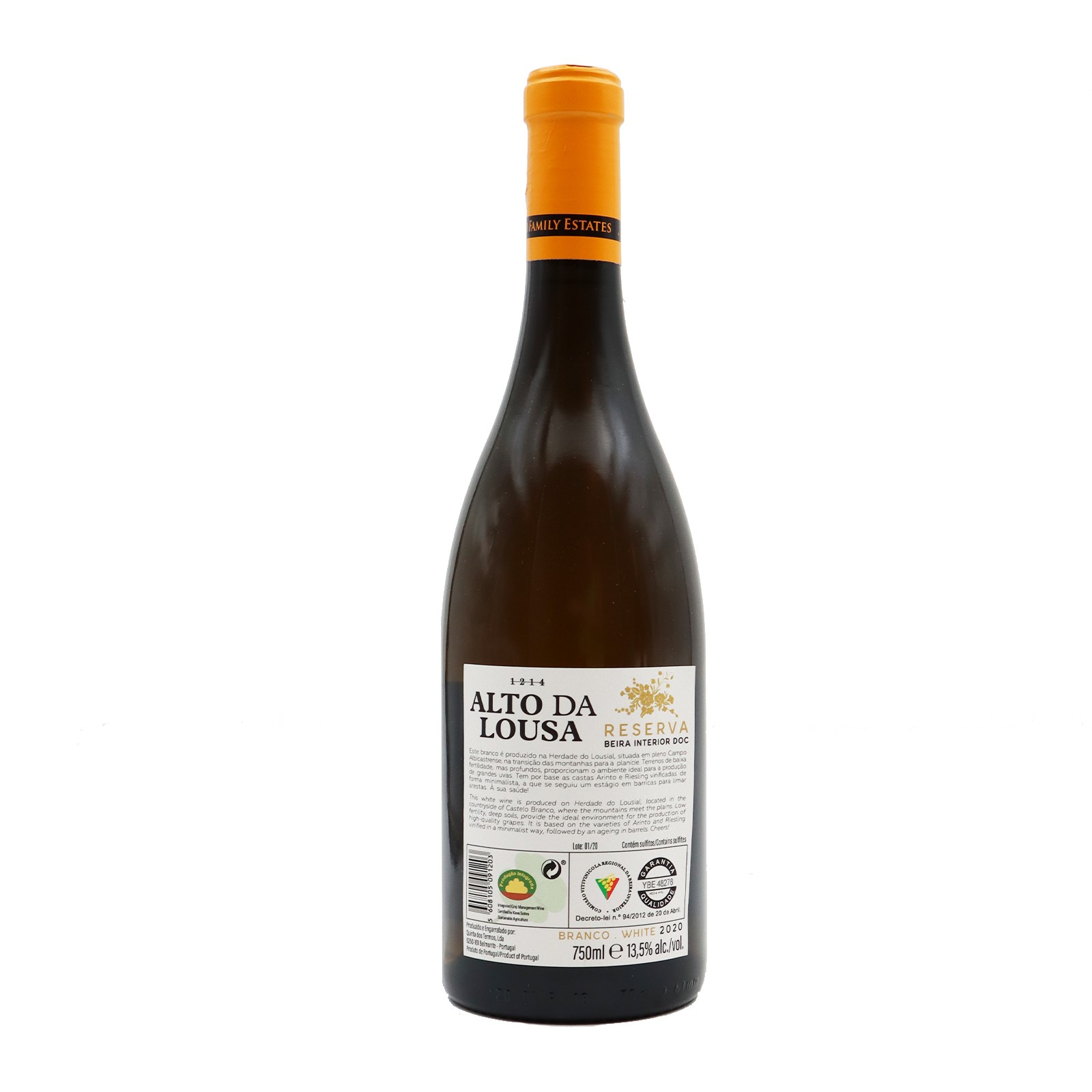 Quinta dos Termos Alto da Lousa Reserve Weiß 2021