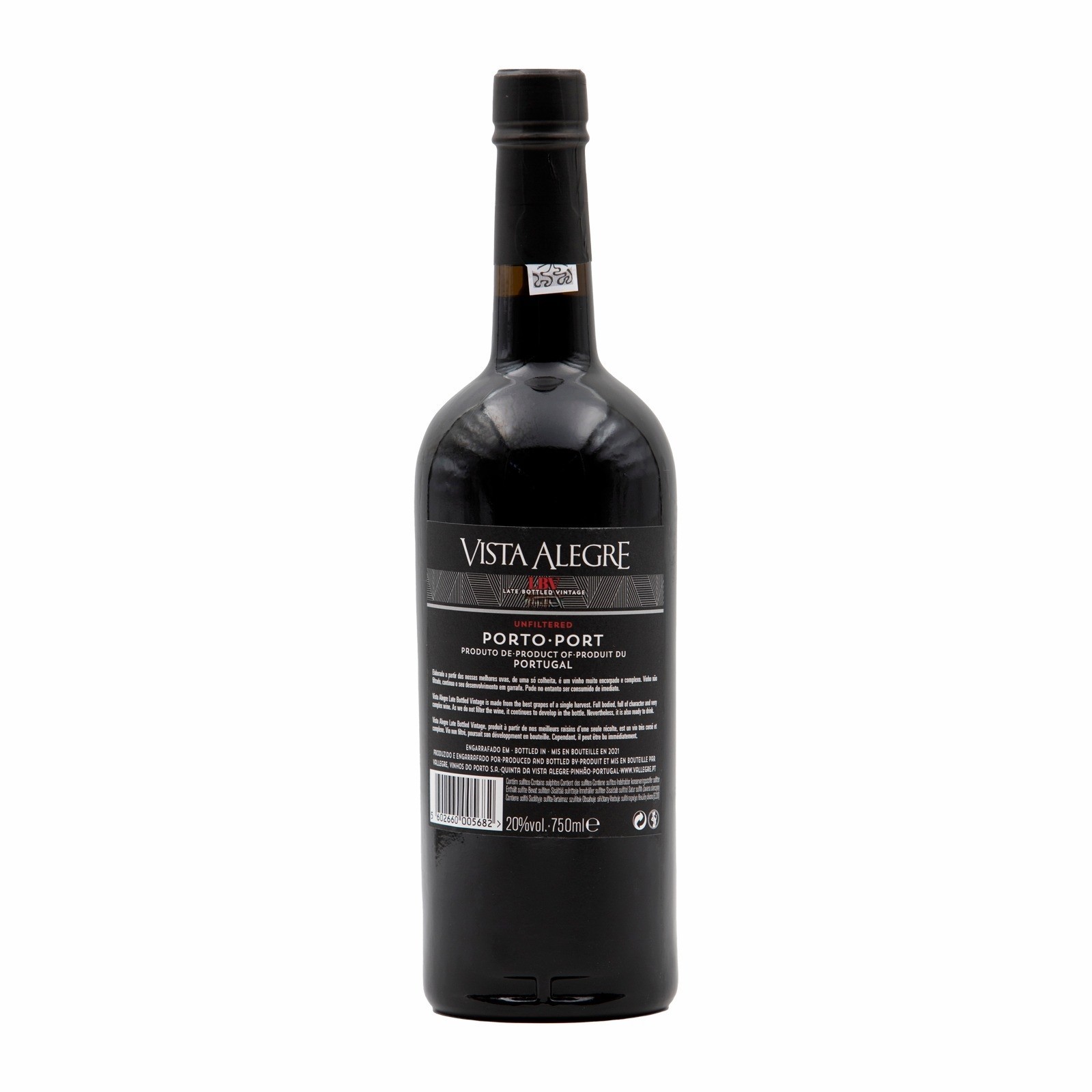Vista Alegre Unfiltered LBV Port 2019