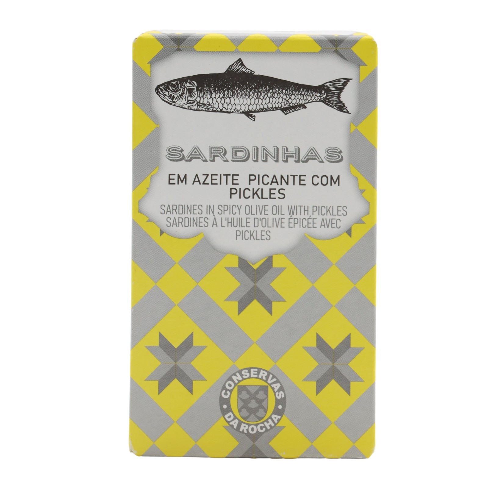 Da Rocha Sardinhas em Azeite Picante com Pickles