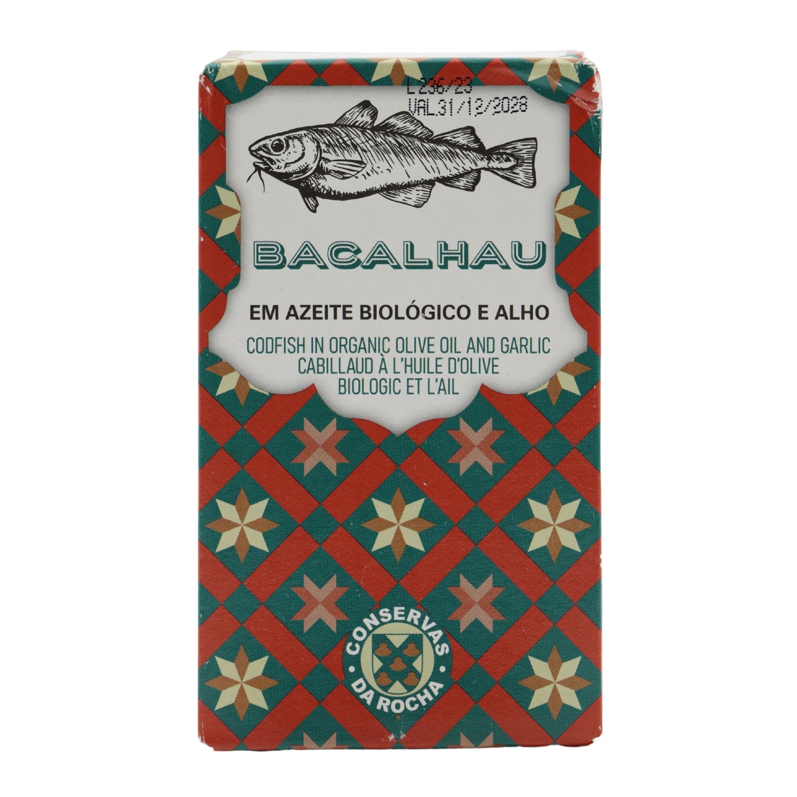 Da Rocha Codfish in Organic Olive Oil and Garlic