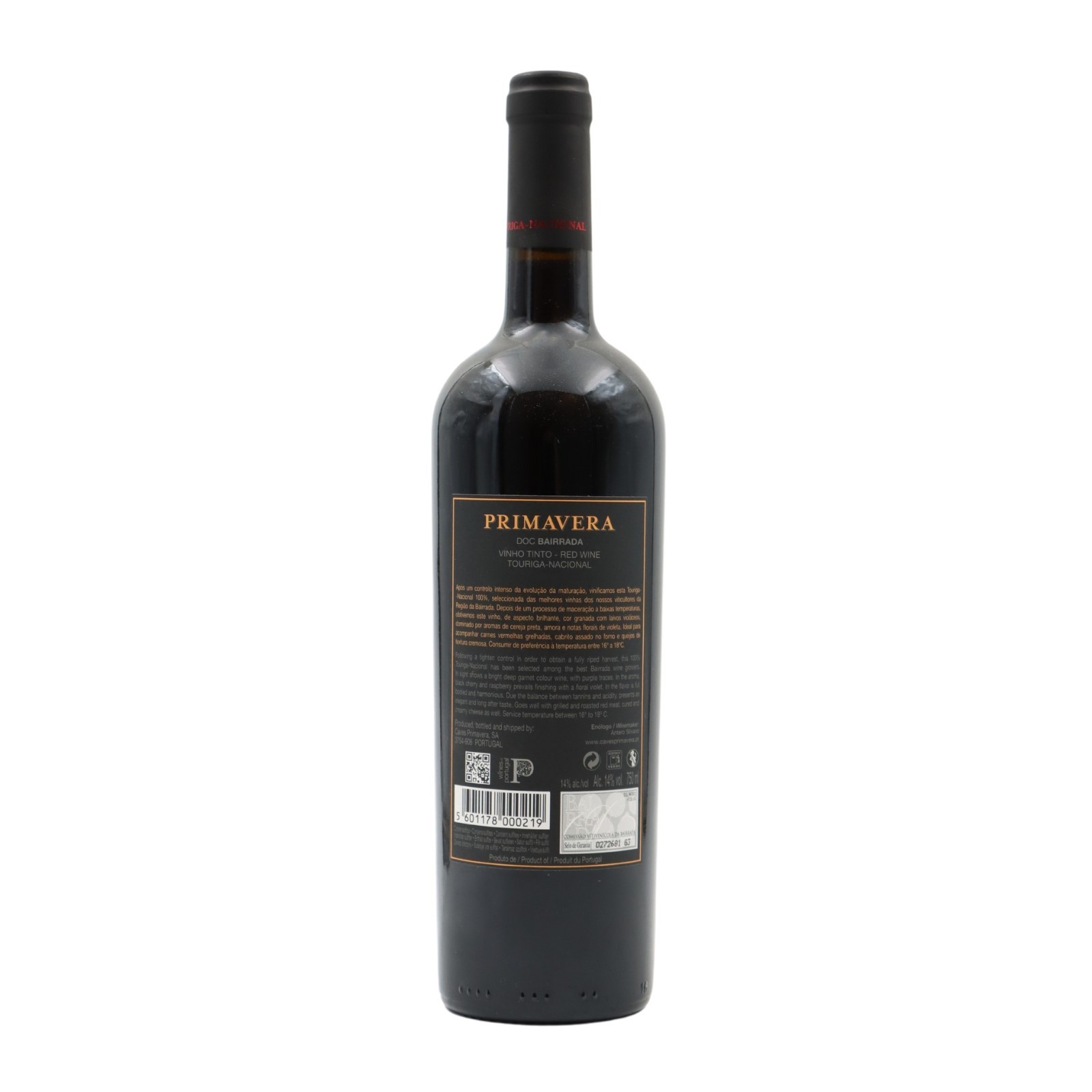 Primavera Touriga Nacional Red 2015