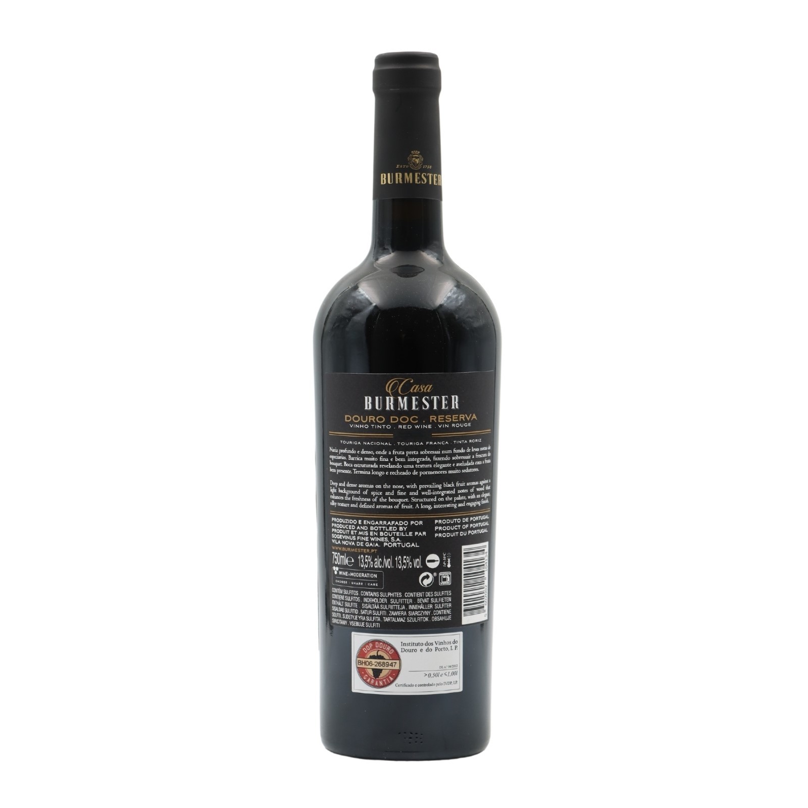 Casa Burmester Reserve Red 2022