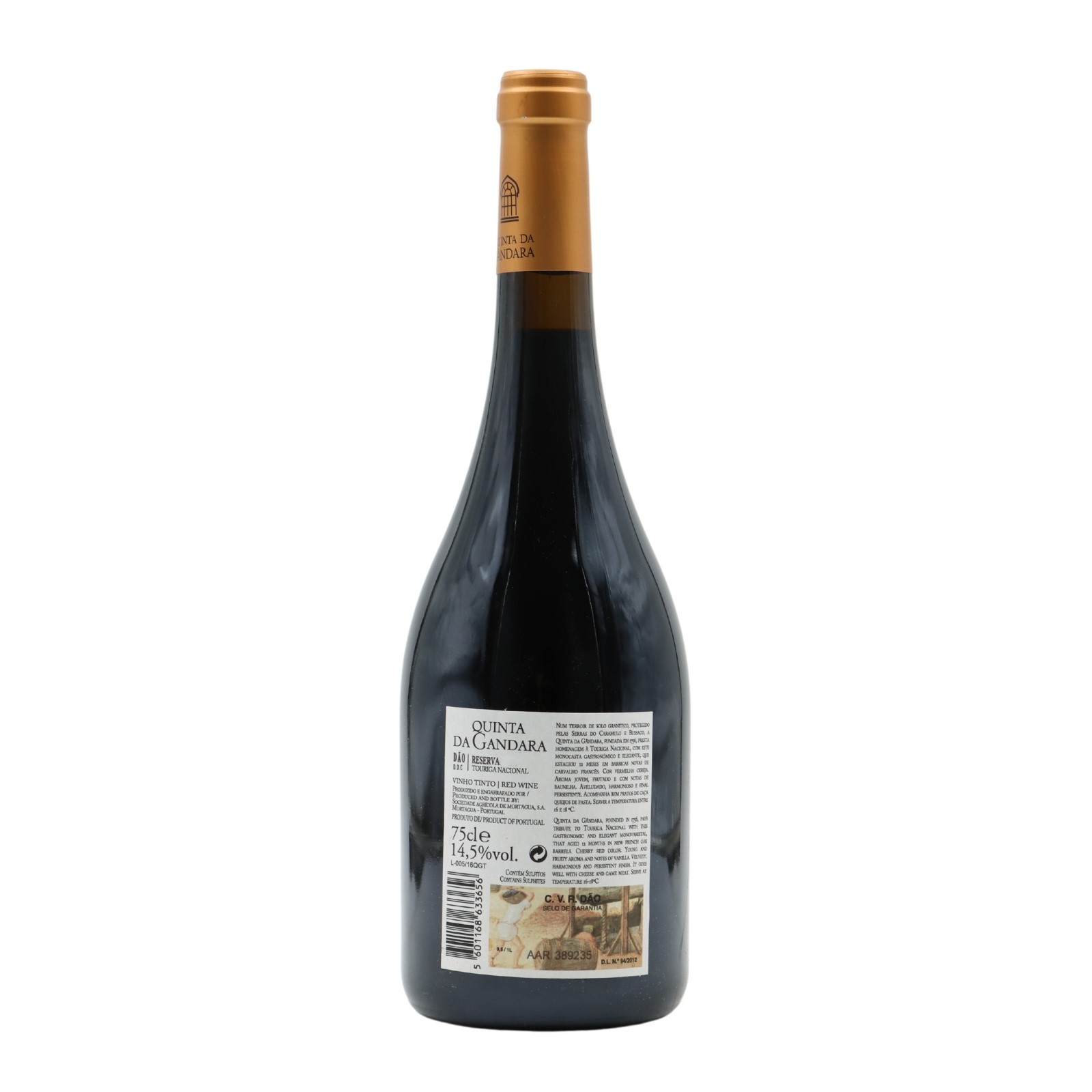 Quinta da Gandara Touriga Nacional Rot 2016