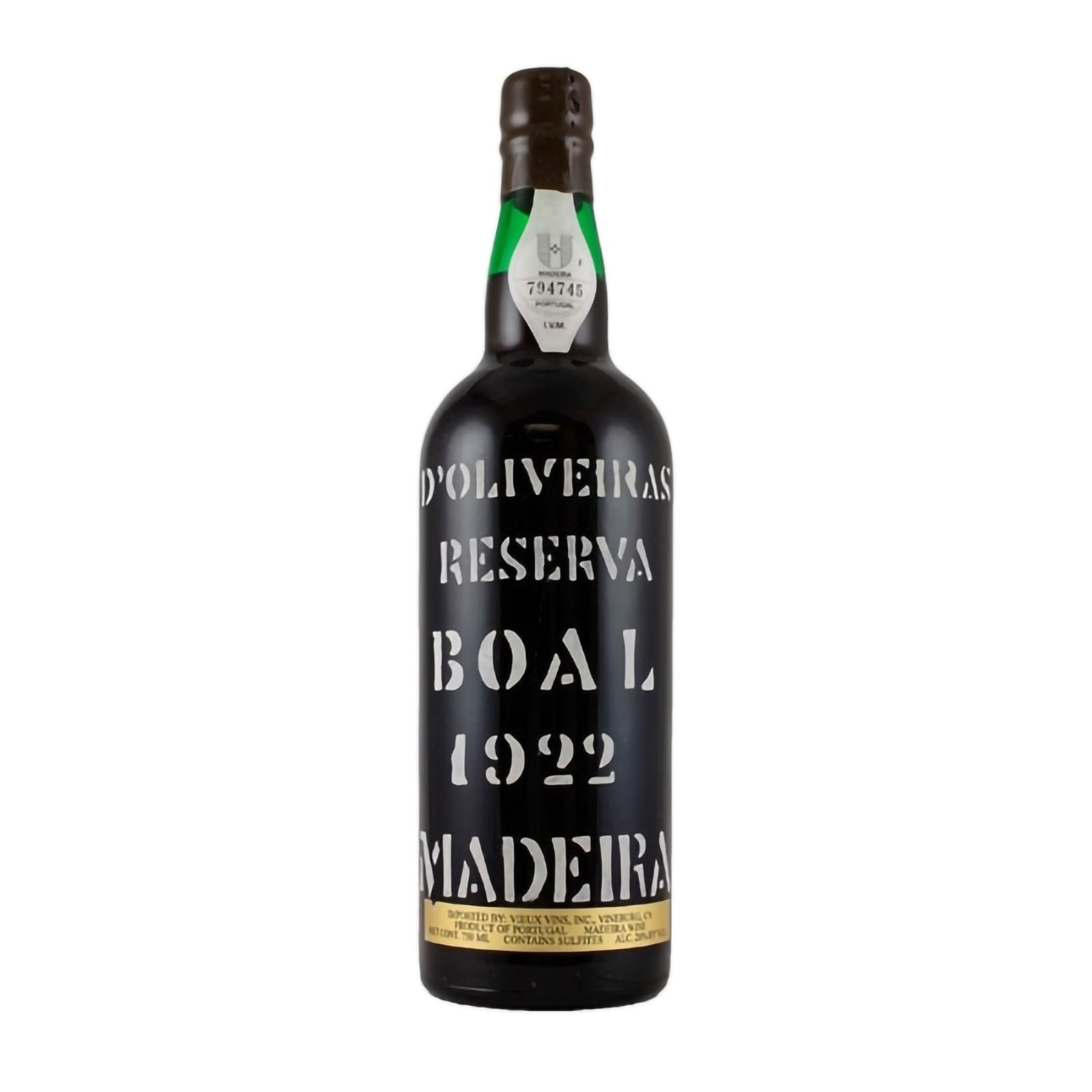 D´Oliveiras Boal Medium Sweet Madeira 1922