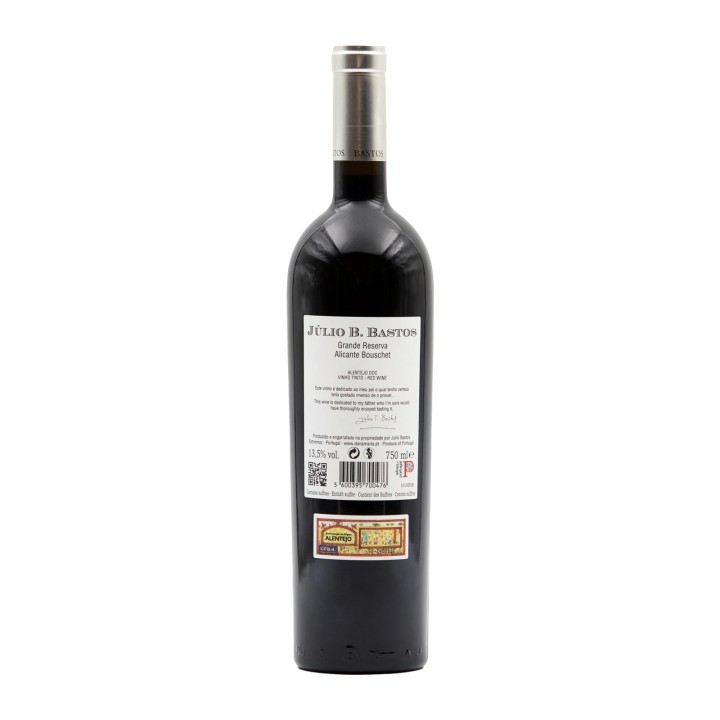 Julio Bastos Alicante Bouschet Grand Reserve Red 2015