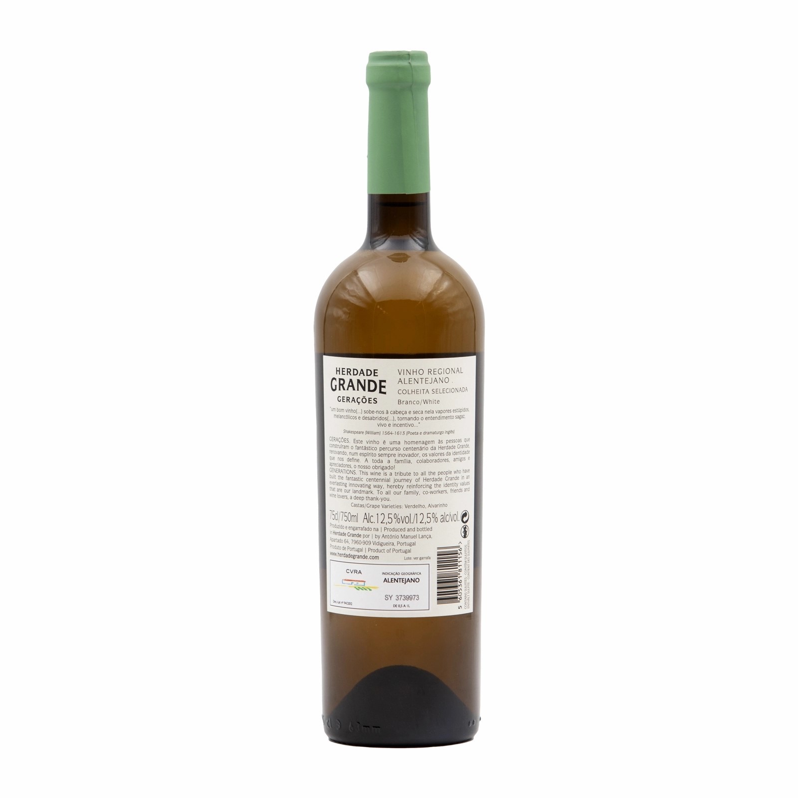 Herdade Grande Gerações White 2018