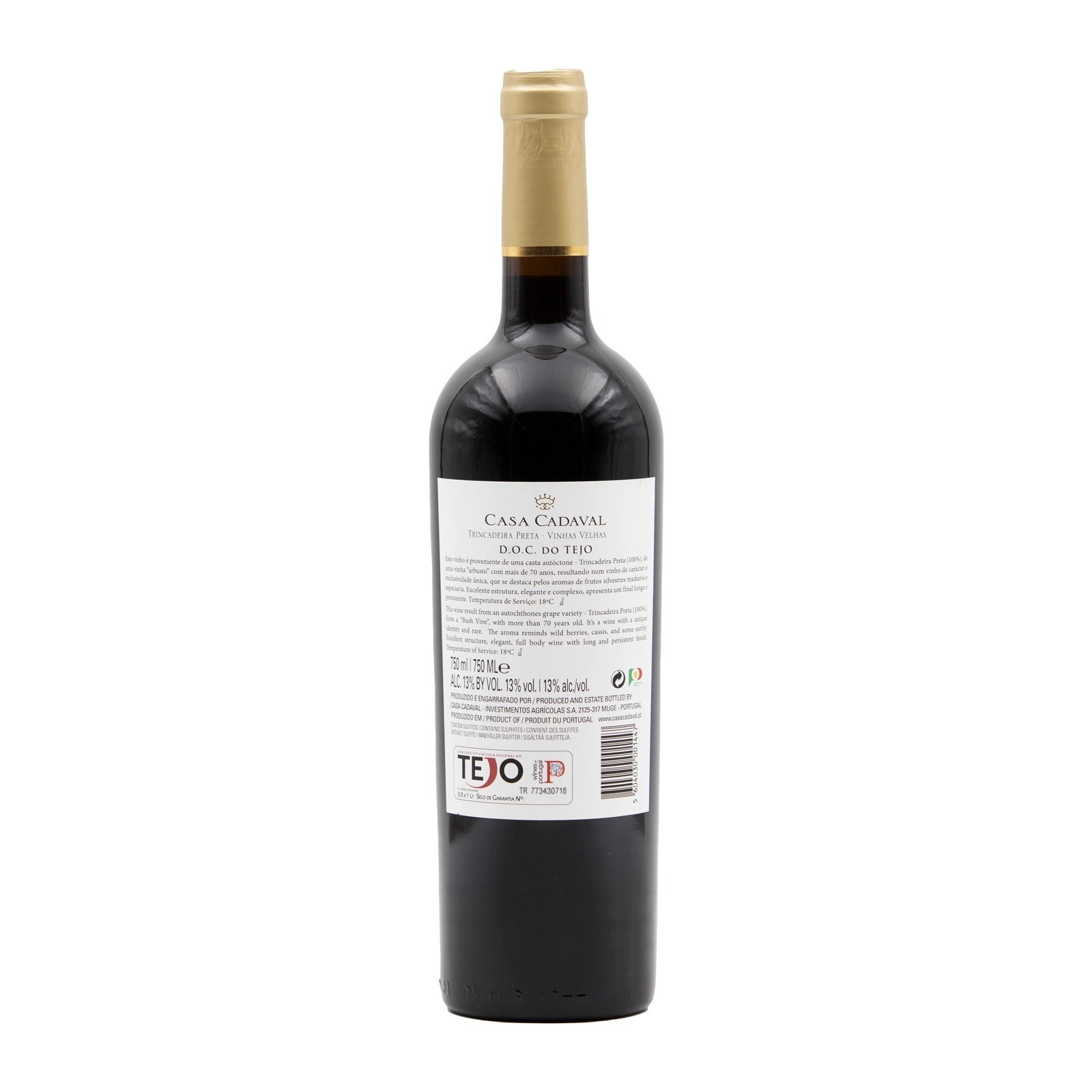 Casa de Cadaval Tricadeira Preta Red 2019