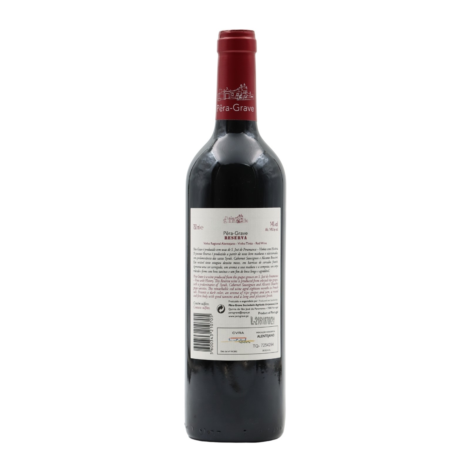 Pêra Grave Reserve Red 2020