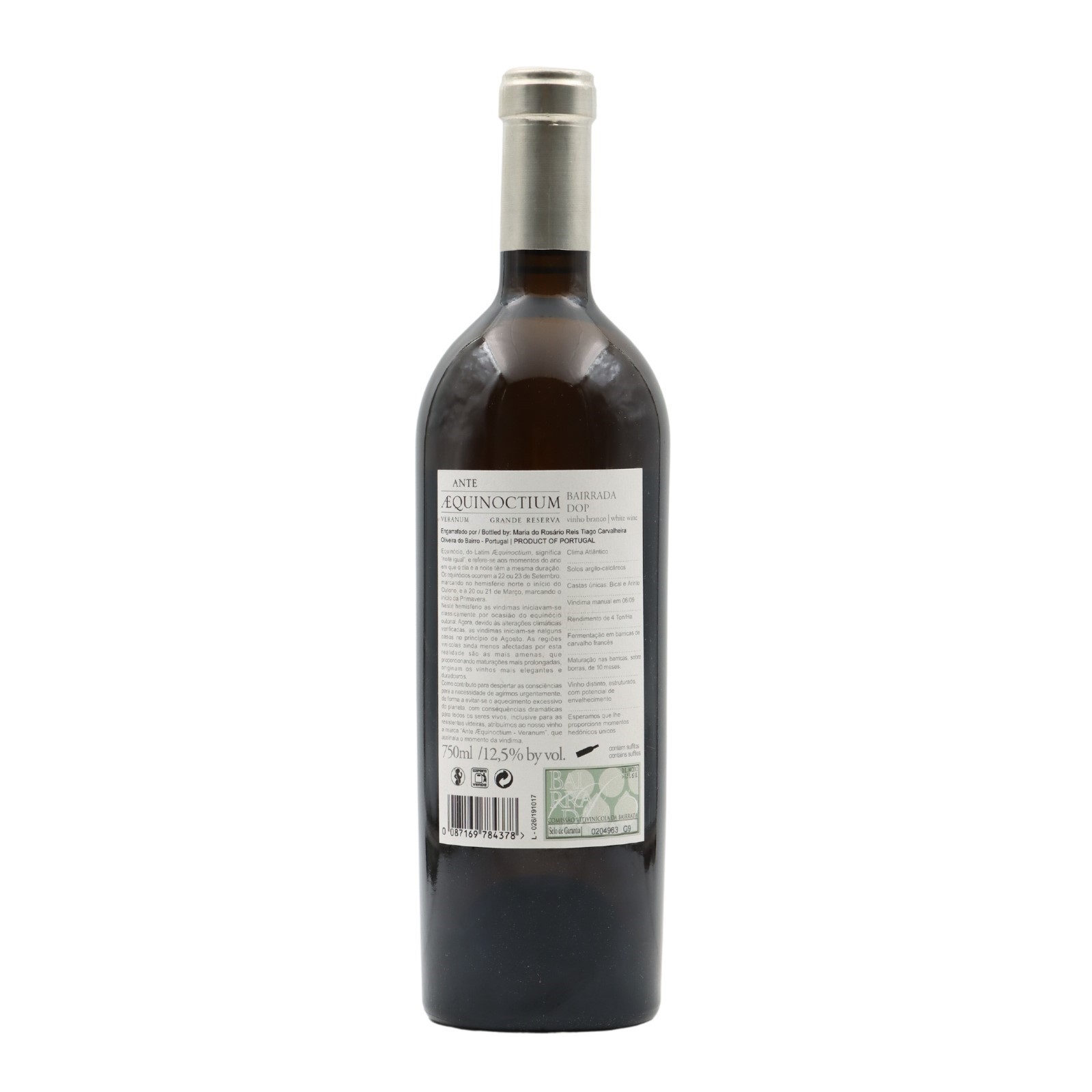 Aequinoctium Veranum Grande Réserve Blanc 2016