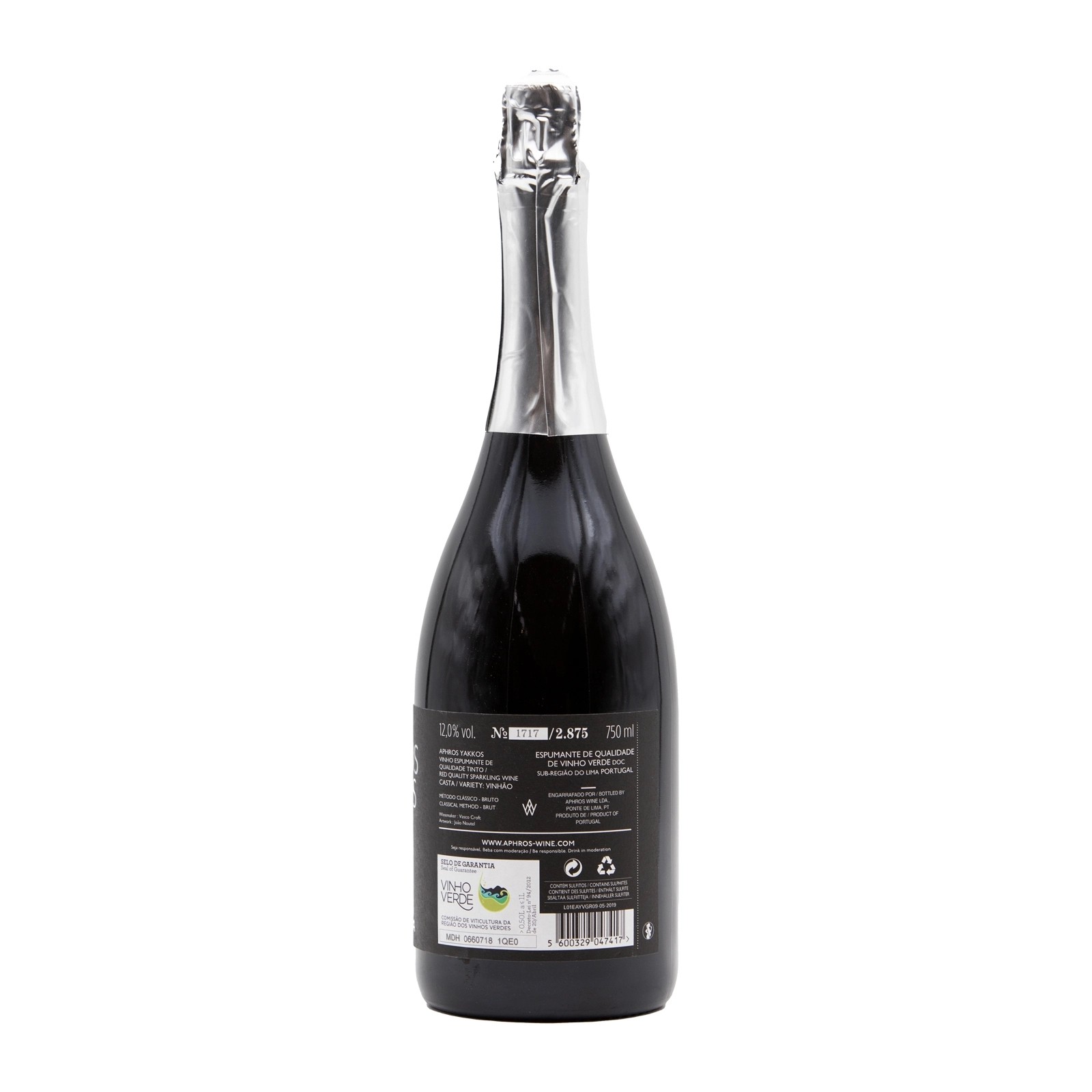Aphros Yakkos Vinhão Grand Reserve Sekt 2009