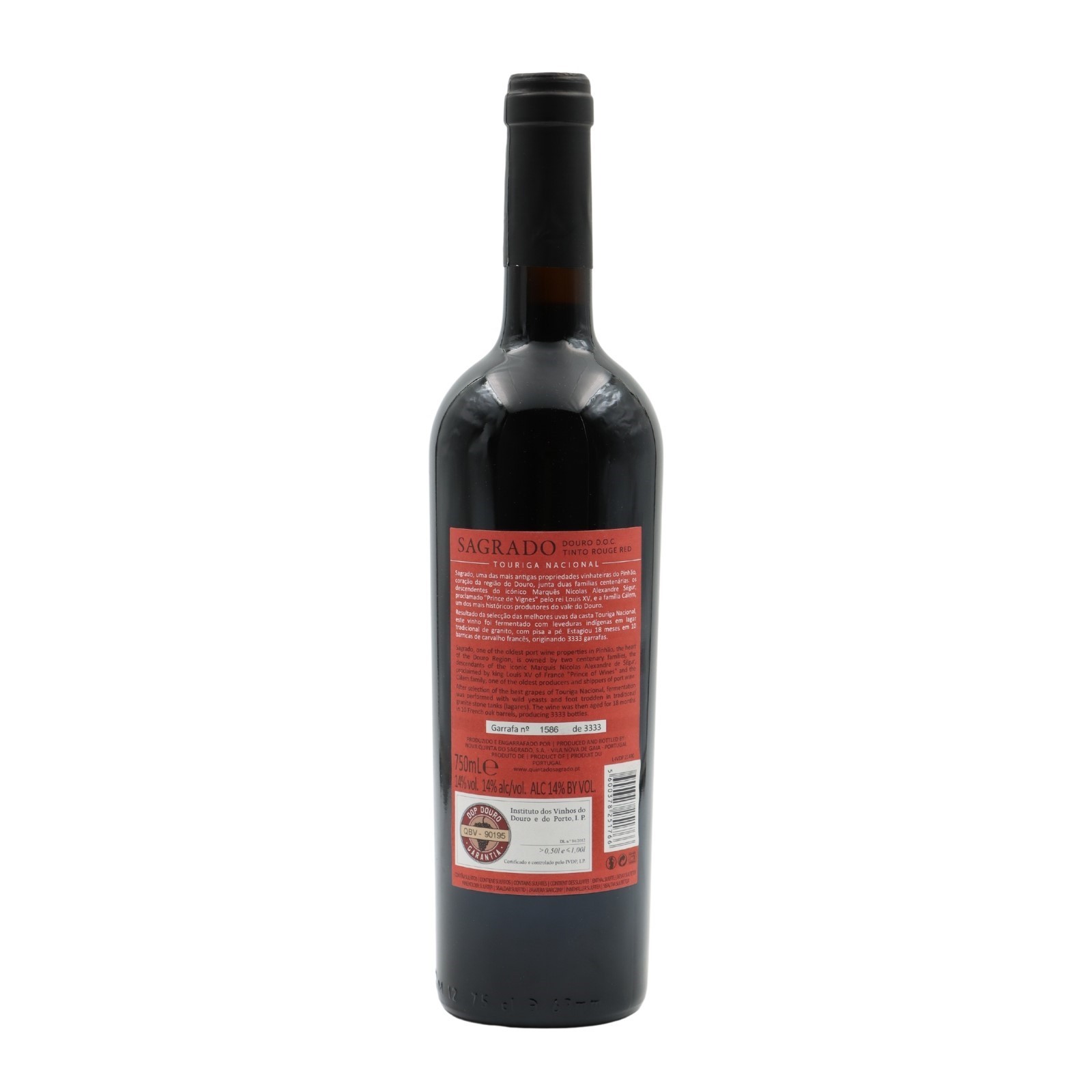 Sagrado Touriga Nacional Red 2016
