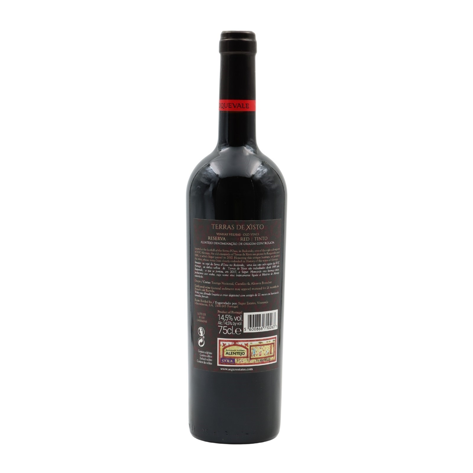 Terras de Xisto Old Vines Riserva Rosso 2015