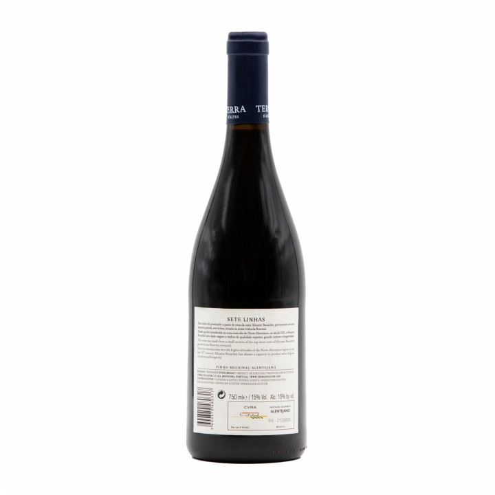 Terra D'Alter Sete Linhas Alicante Bouschet Rouge 2018