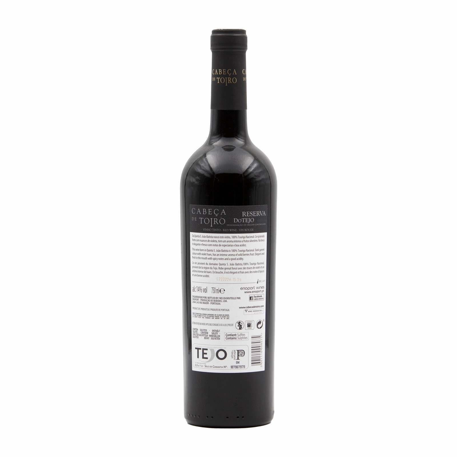 Cabeça de Toiro Touriga Nacional Reserve Red 2021