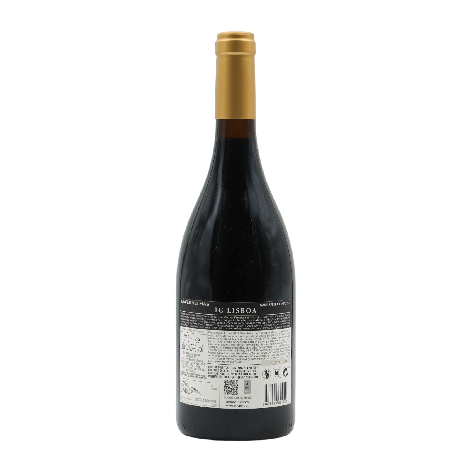 Caves Velhas Garrafeira Lisboa Rot 2018