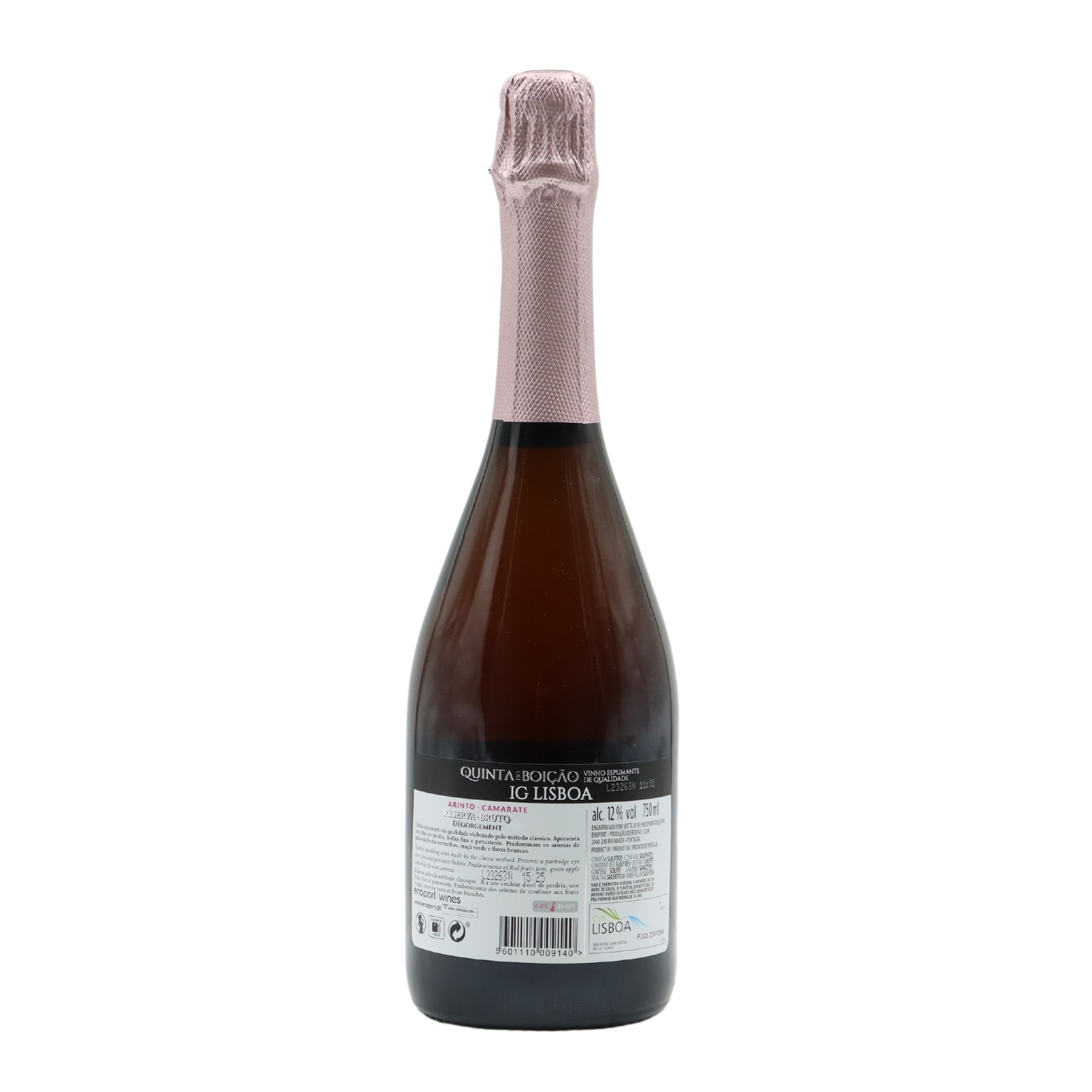 Quinta do Boição Arinto Camarate Reserve Rosé Brut Sekt 2021