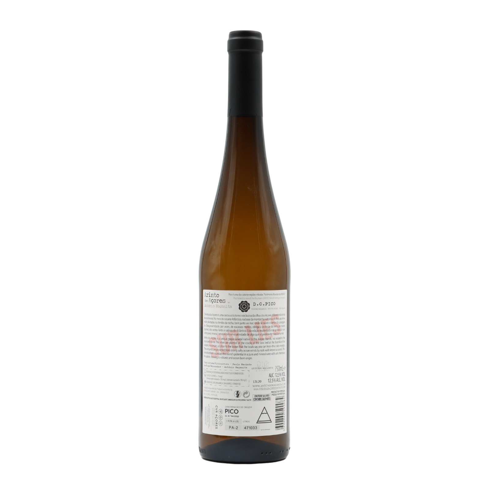 Azores Wine Company Arinto Sur Lies White 2023