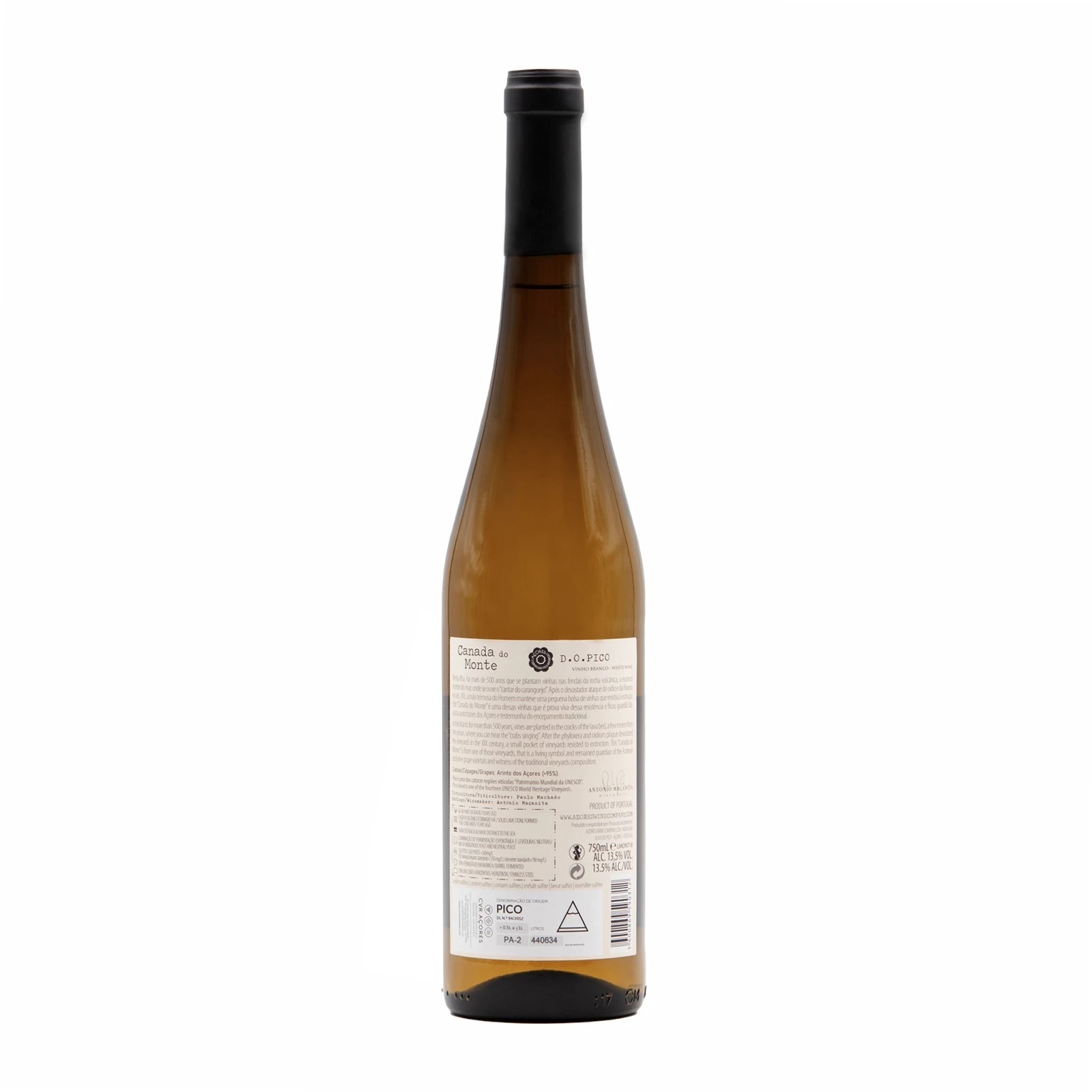 Azores Wine Company Canada do Monte White 2018