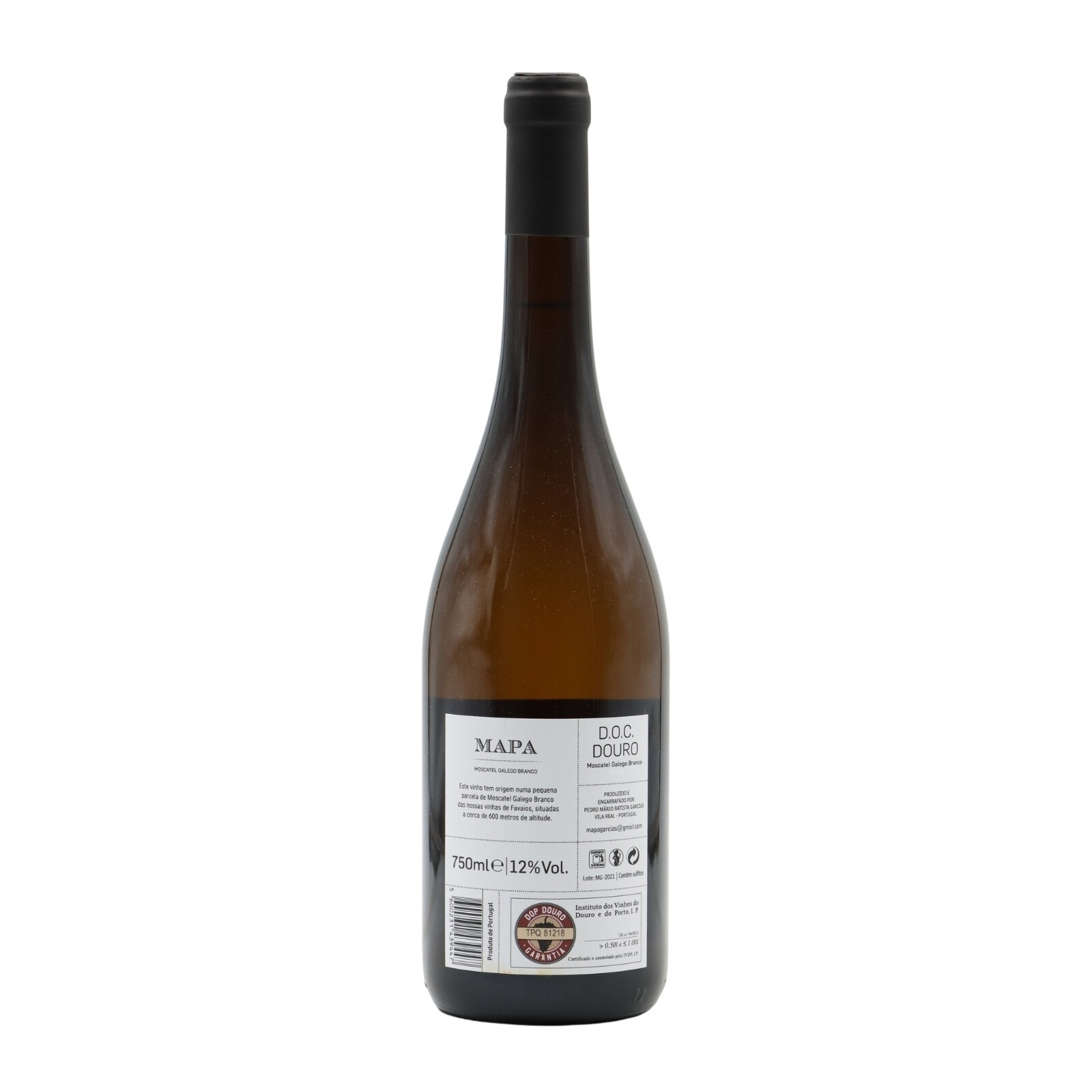 Mapa Moscatel Galego Bianco 2022