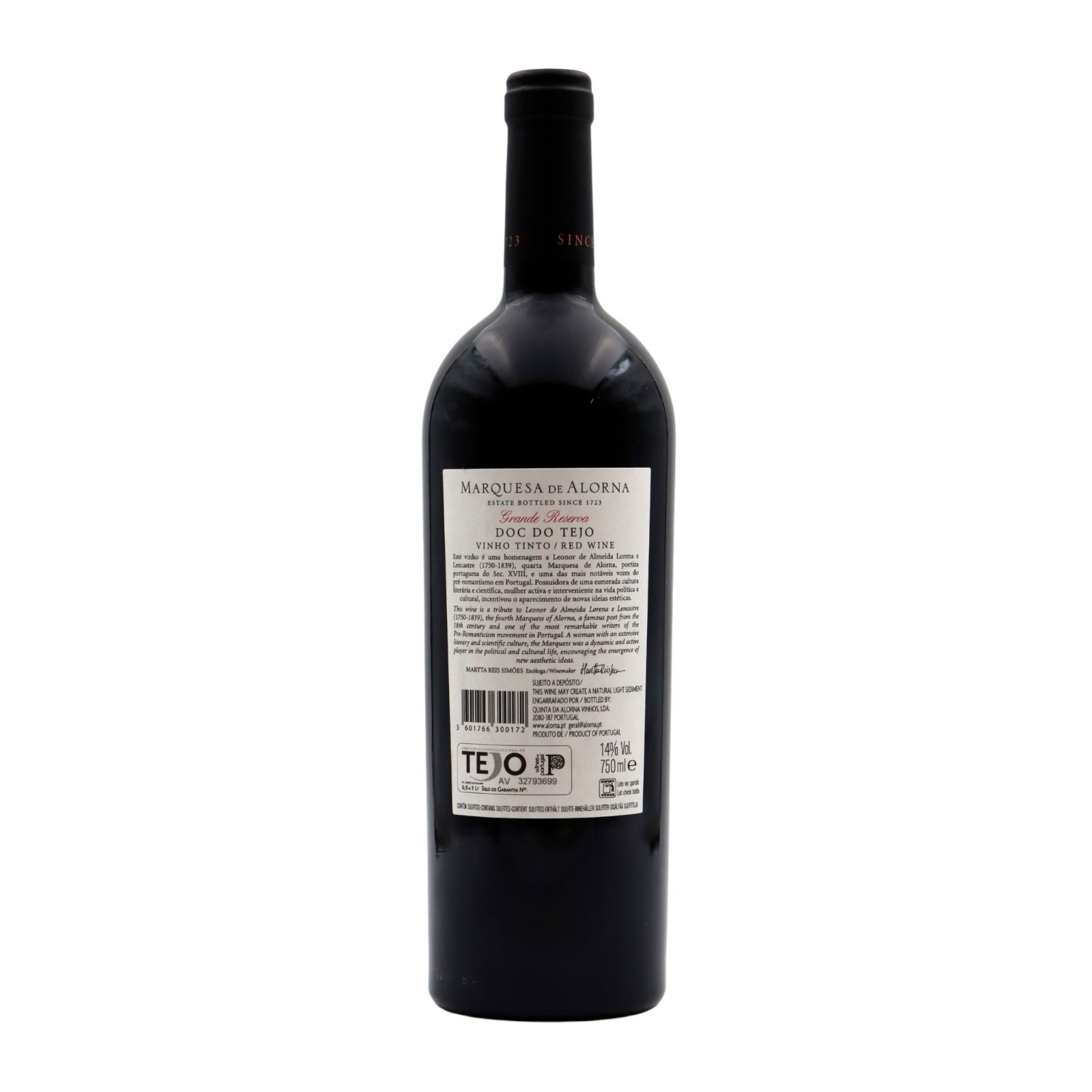 Marquesa de Alorna Grand Reserve Rot 2019