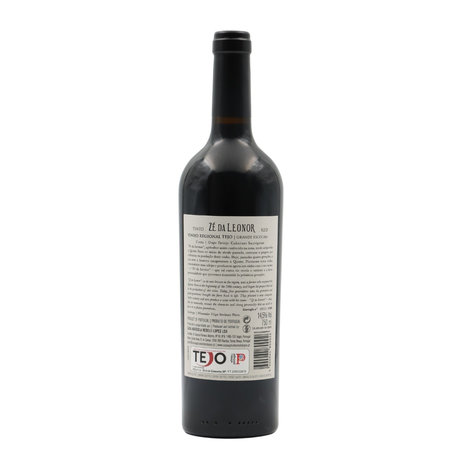 Zé da Leonor Grande Escolha Red 2016