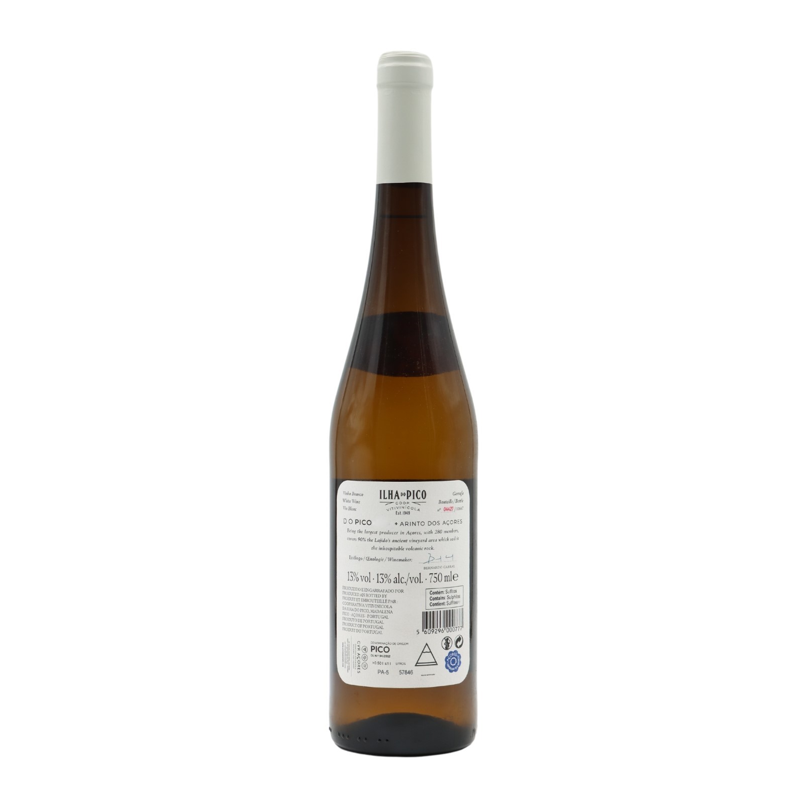 Cooperativa Ilha do Pico Arinto dos Açores White 2022