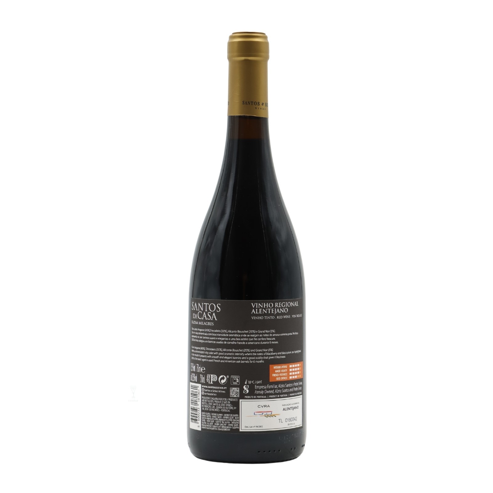 Santos da Casa Alentejo Rouge 2023